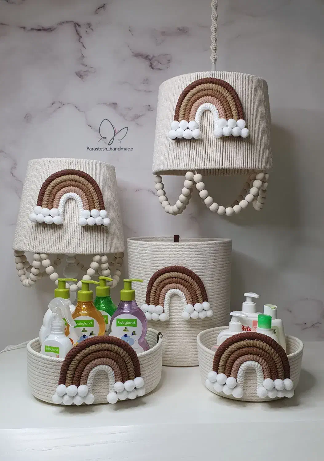 ست کامل نظم دهنده اتاق کودک مدل رنگین کمان|اسباب و اثاث بچه|مشهد, شهید رضوی|دیوار