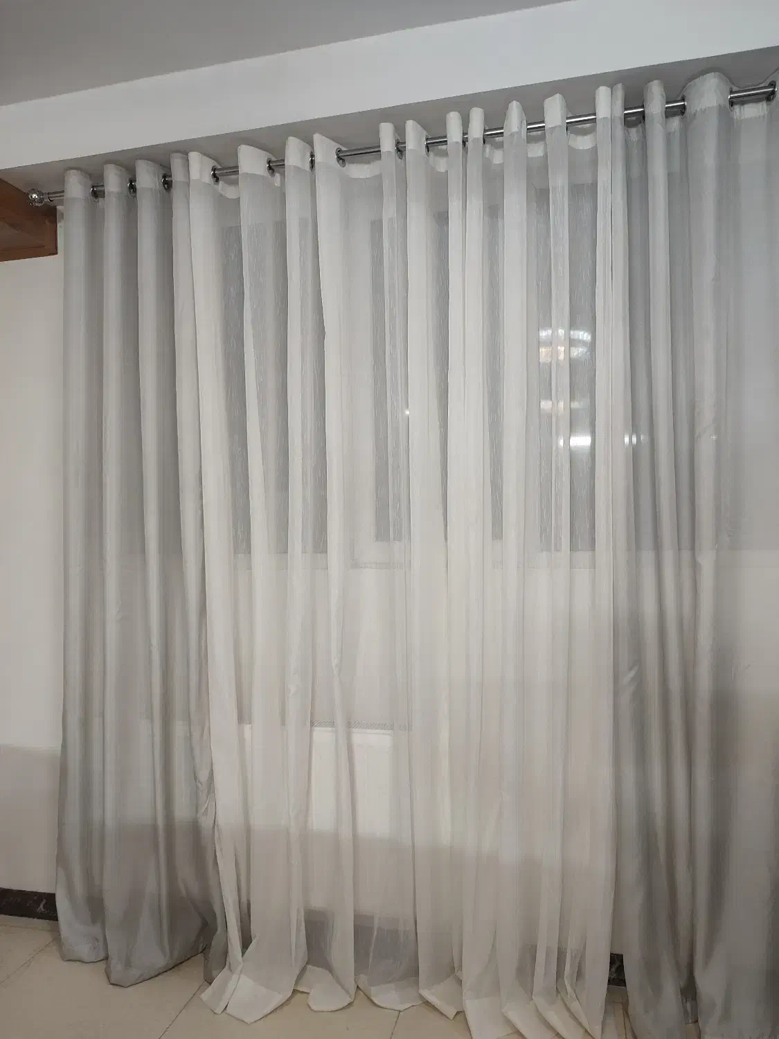 پرده پانچ|پرده، رانر، رومیزی|فولادشهر, مسکن مهر فولادشهر|دیوار