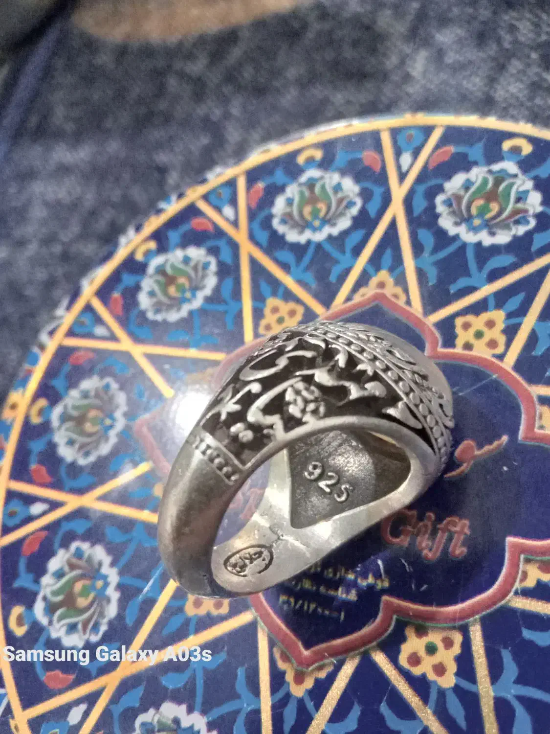 انگشتر نقره درجه یک 925|جواهرات|دورود, |دیوار