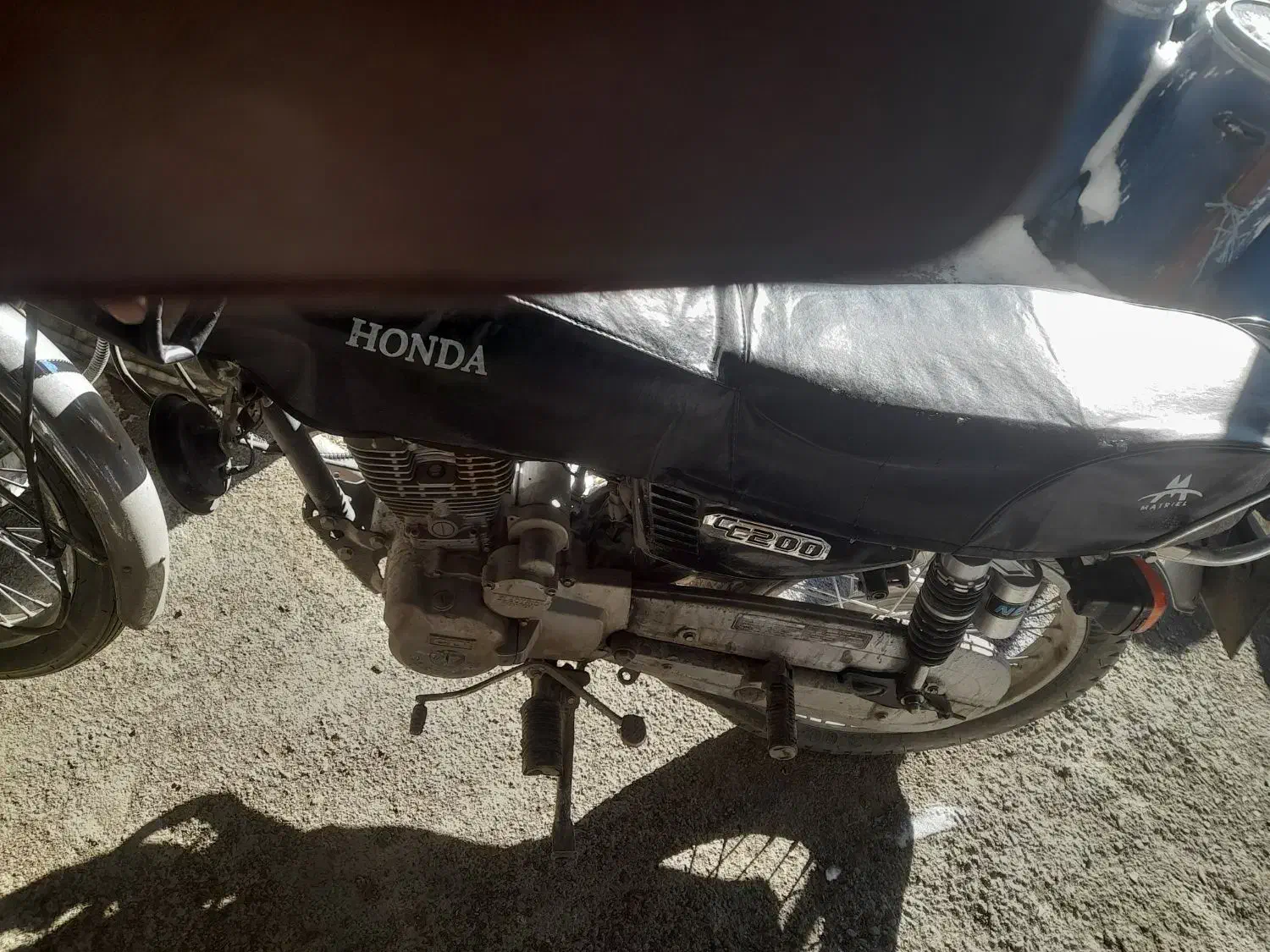 هندا ۲۰۰ مدل ۹۵ در حد خشک|موتورسیکلت|چناران, |دیوار