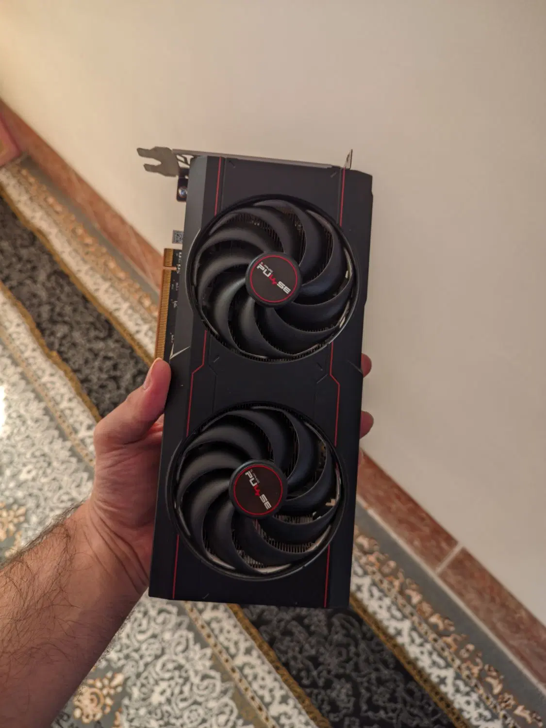 Amd Radeon Rx 6600 xt sapphire pulse|قطعات و لوازم جانبی رایانه|اهرم, |دیوار