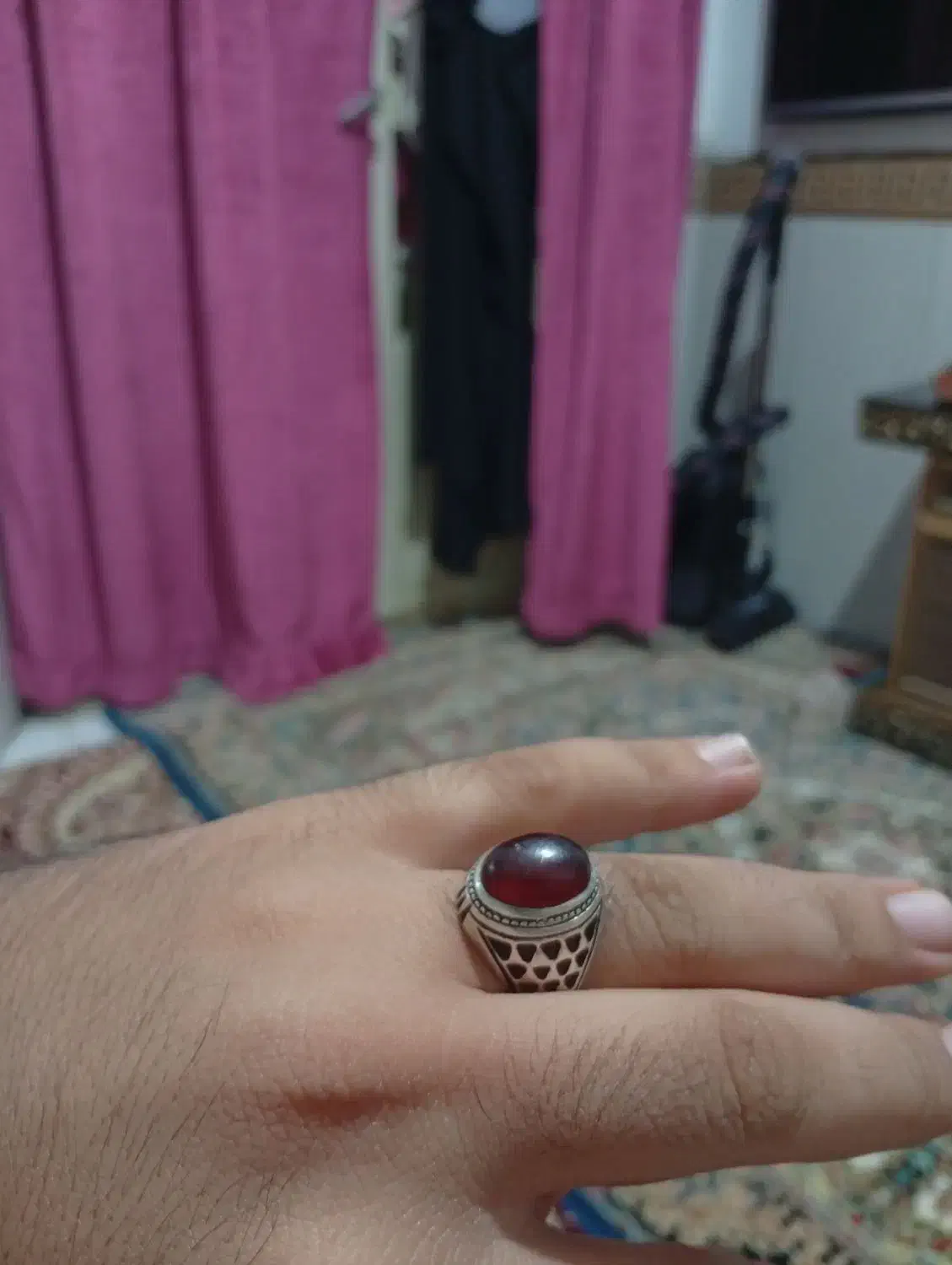 انگشتر نقره|جواهرات|اسلام‌شهر, شهرک امام حسین (میان آباد)|دیوار