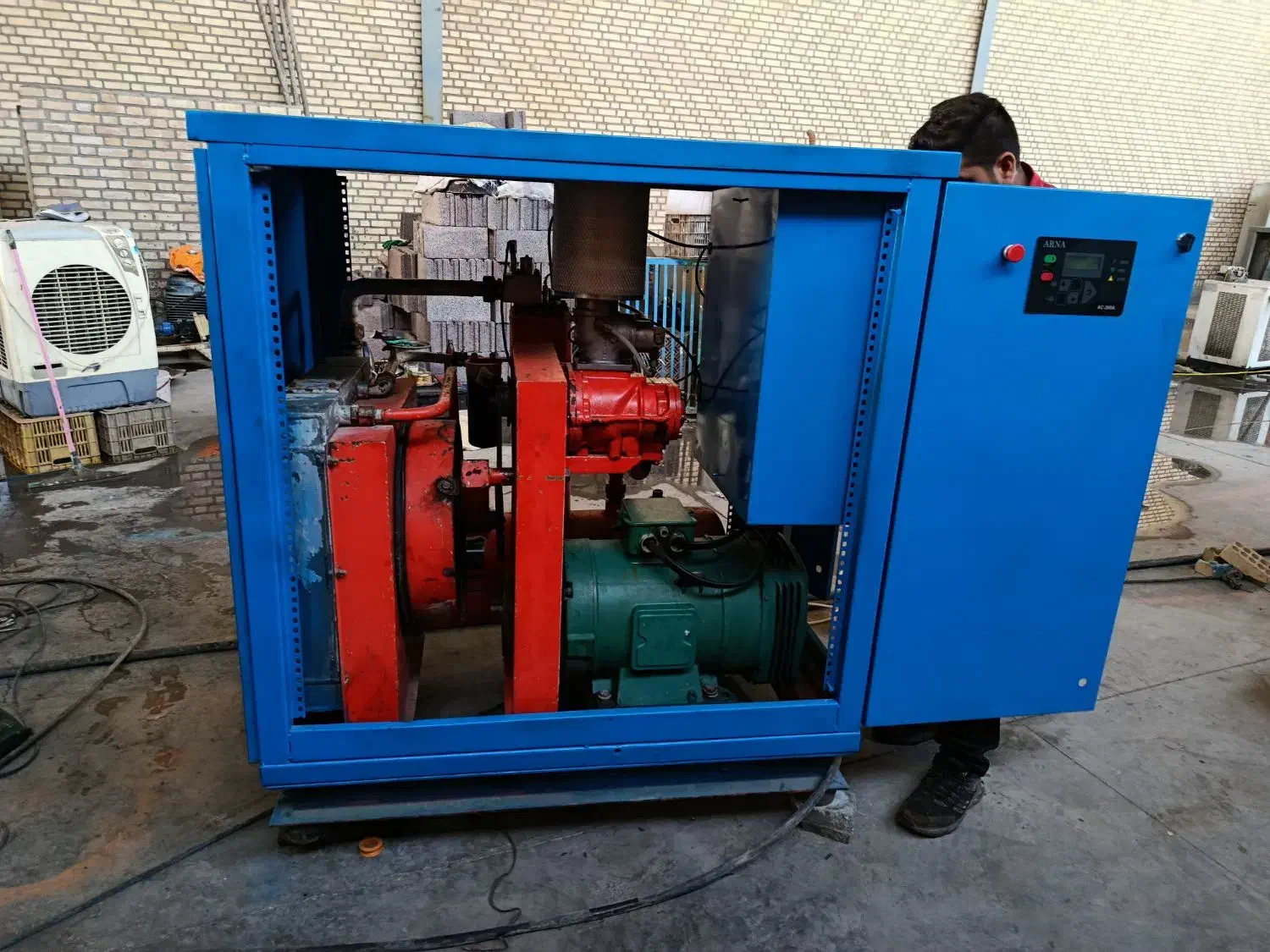 کمپرسور باد. پمپ باد پنل کمپرسور|فروشگاه و مغازه|رضویه, |دیوار