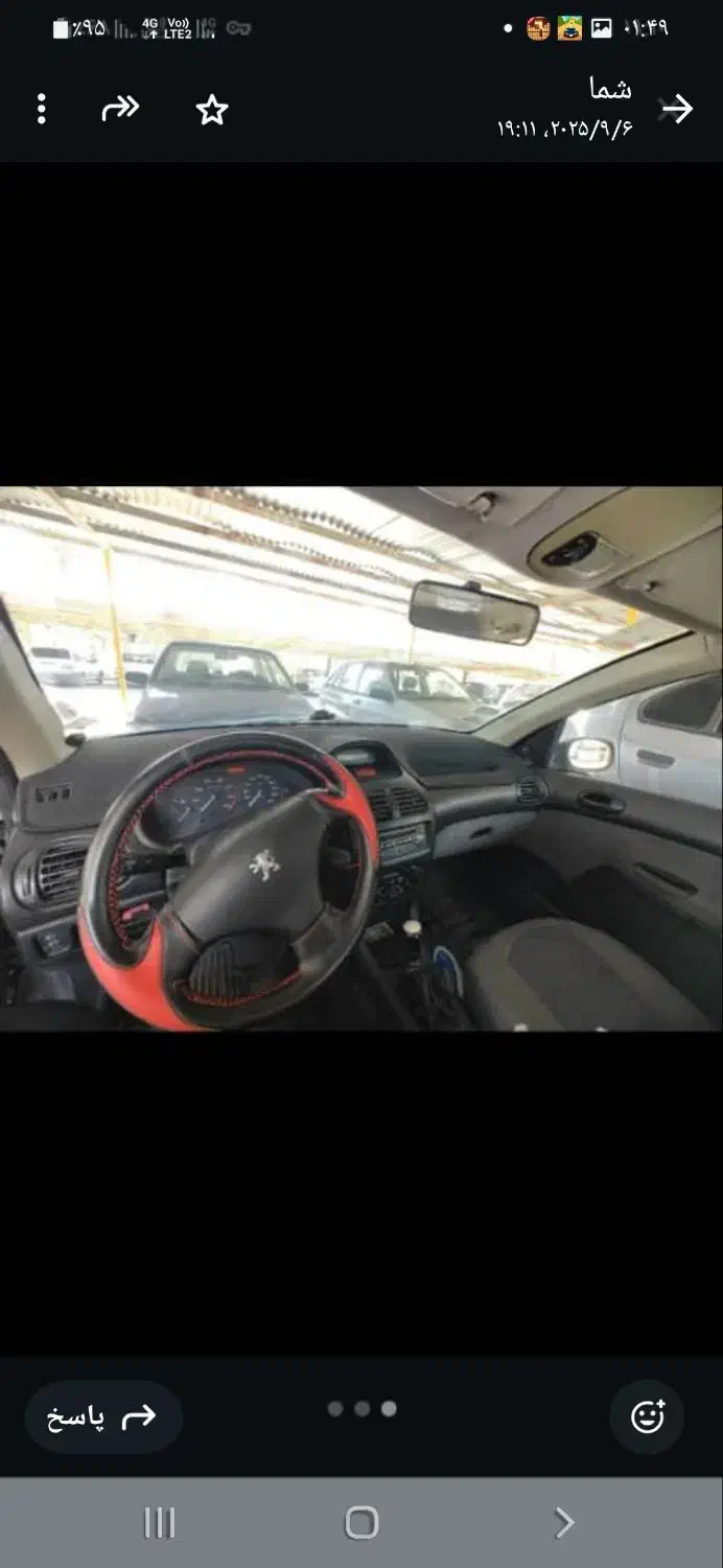 ۲۰۶ تیپ ۵ مدل ۸۹|خودرو سواری و وانت|کرمان, |دیوار