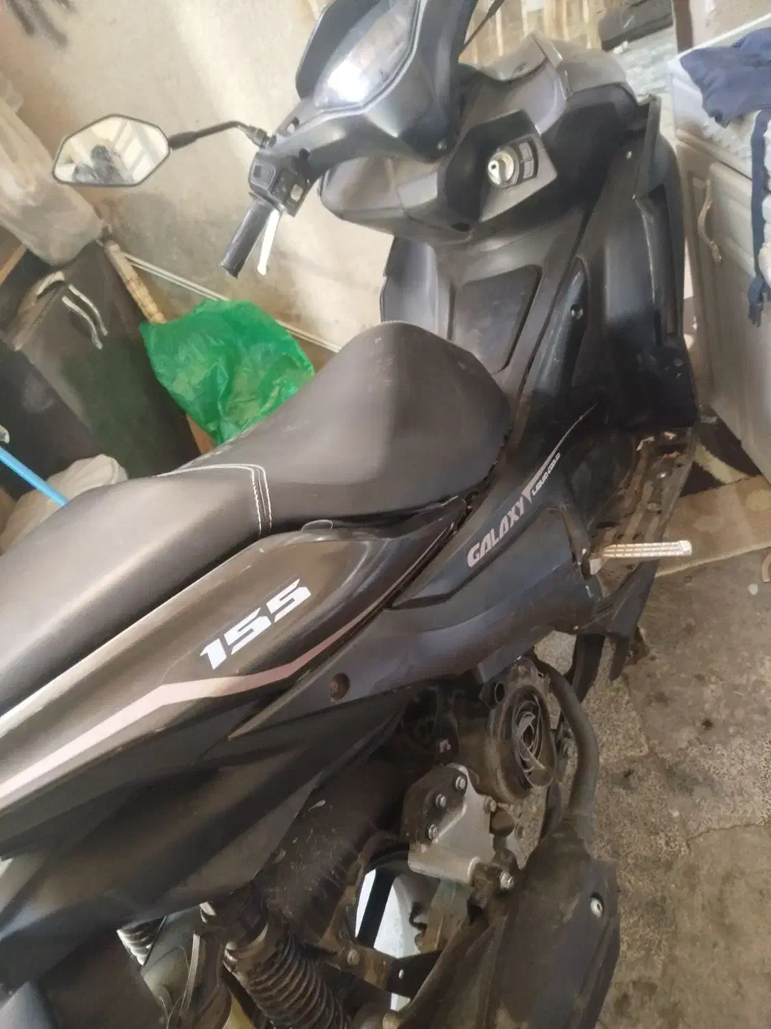 موتور ایروکس گلکسی ار 155|موتورسیکلت|بومهن, |دیوار