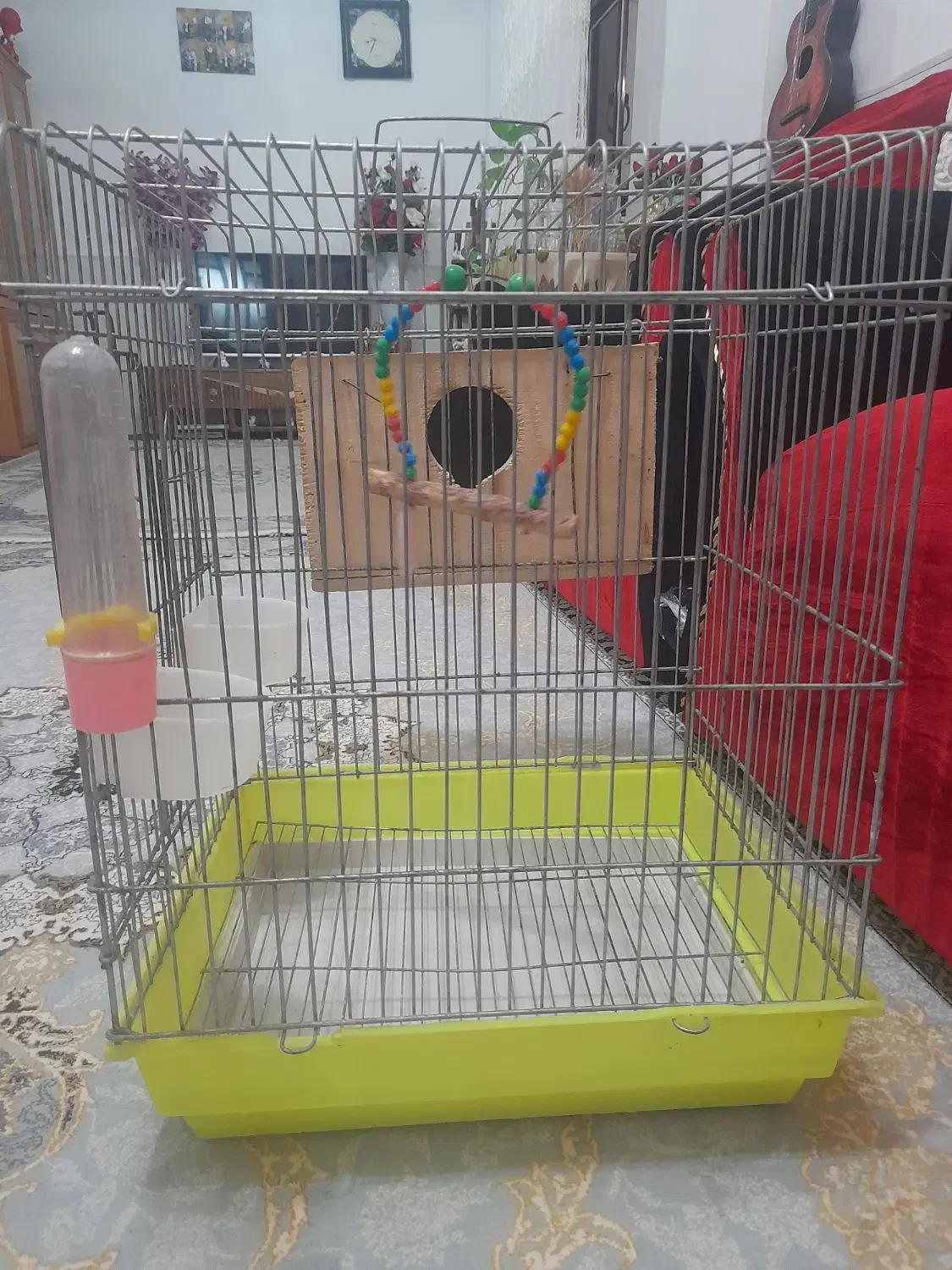 قفس پرنده با لانه|لوازم جانبی حیوانات|پرهسر, |دیوار