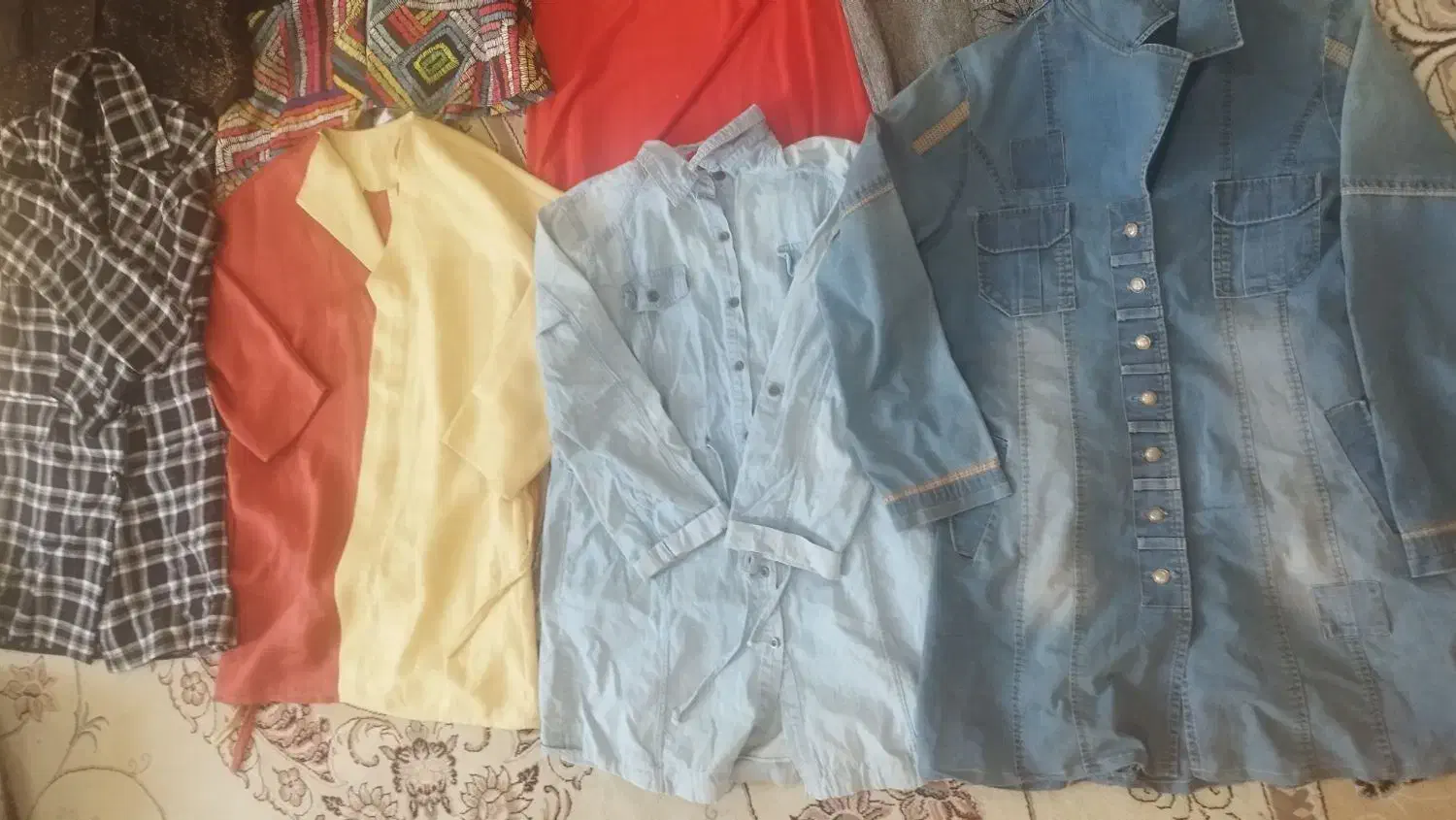 لباس زنانه و بچه گانه کارکرده|لباس|اصفهان, نصرآباد|دیوار