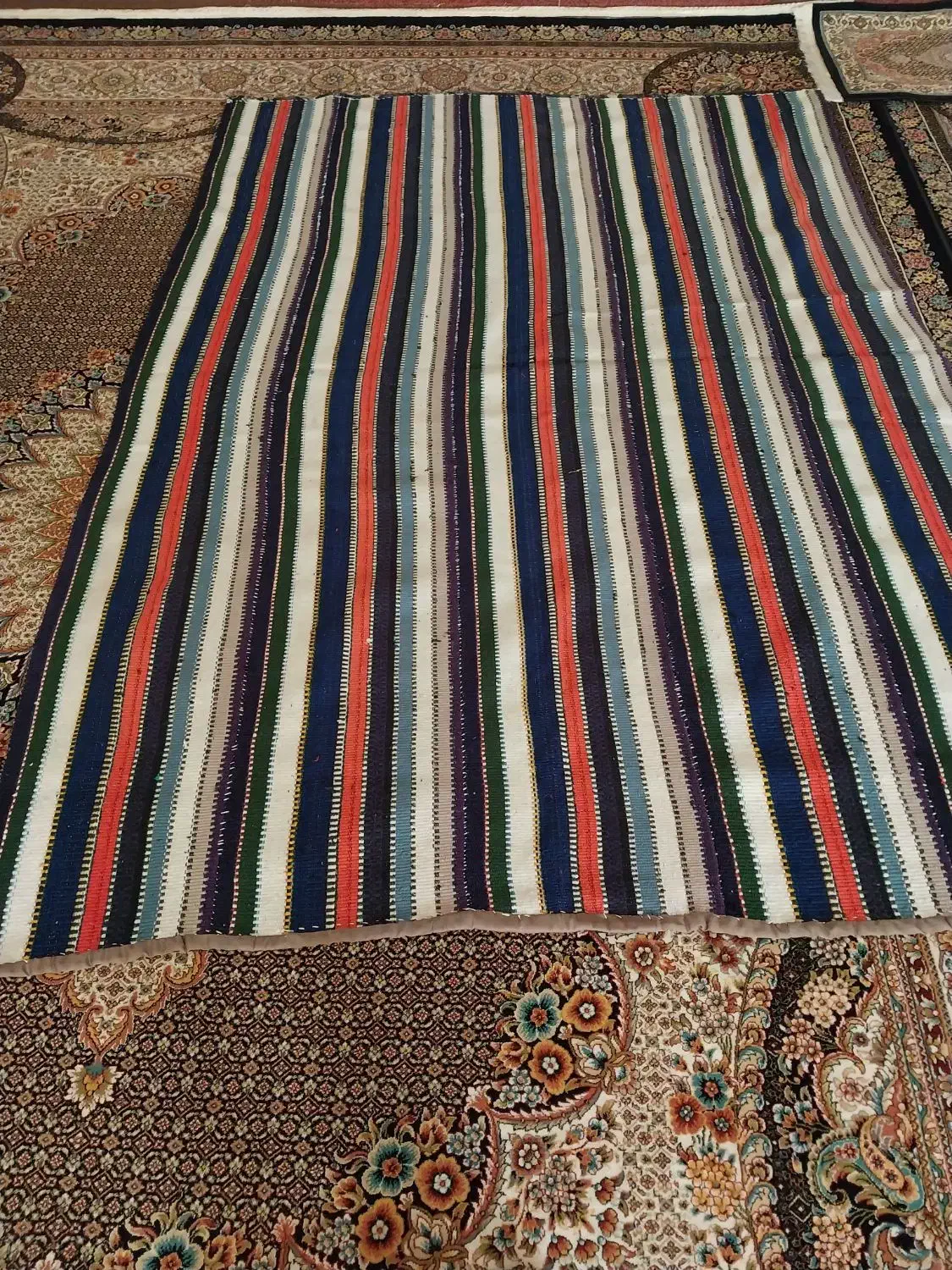 پالاز،دست باف،سالم.کم استفاده شده|گلیم، جاجیم، گبه|اردبیل, |دیوار