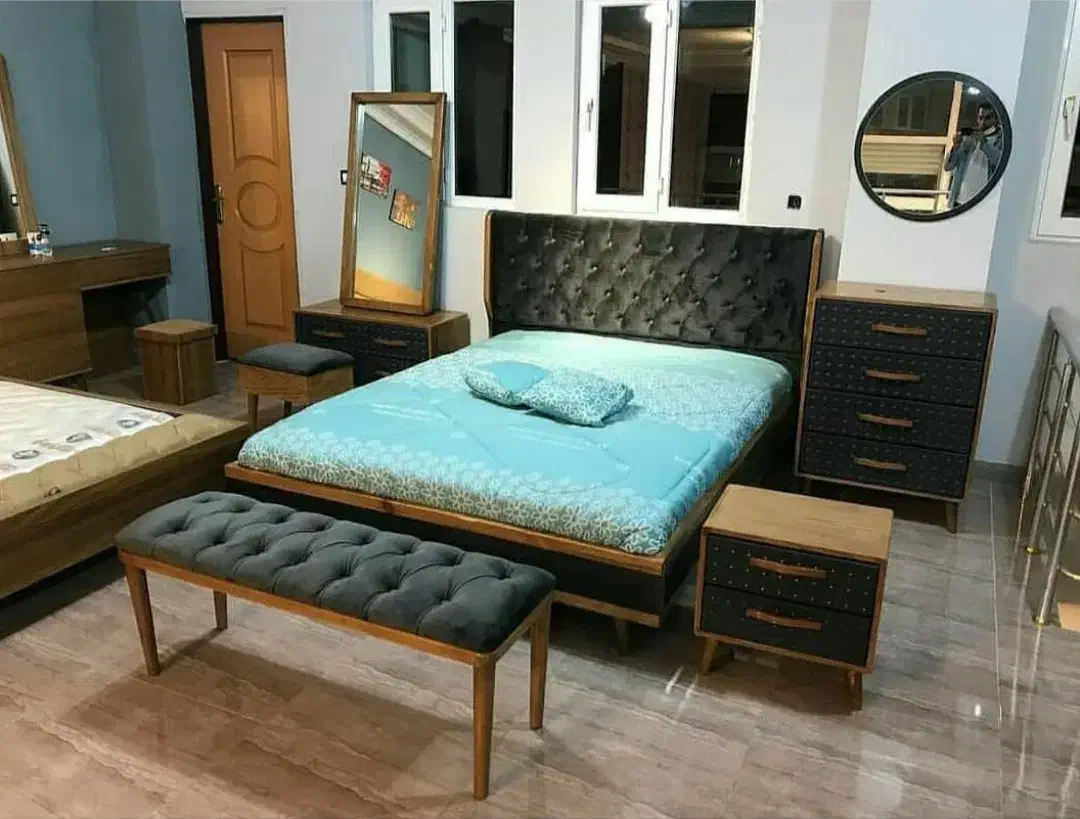 سرویس خواب دونفره راحت|تخت و سرویس خواب|کرمان, |دیوار