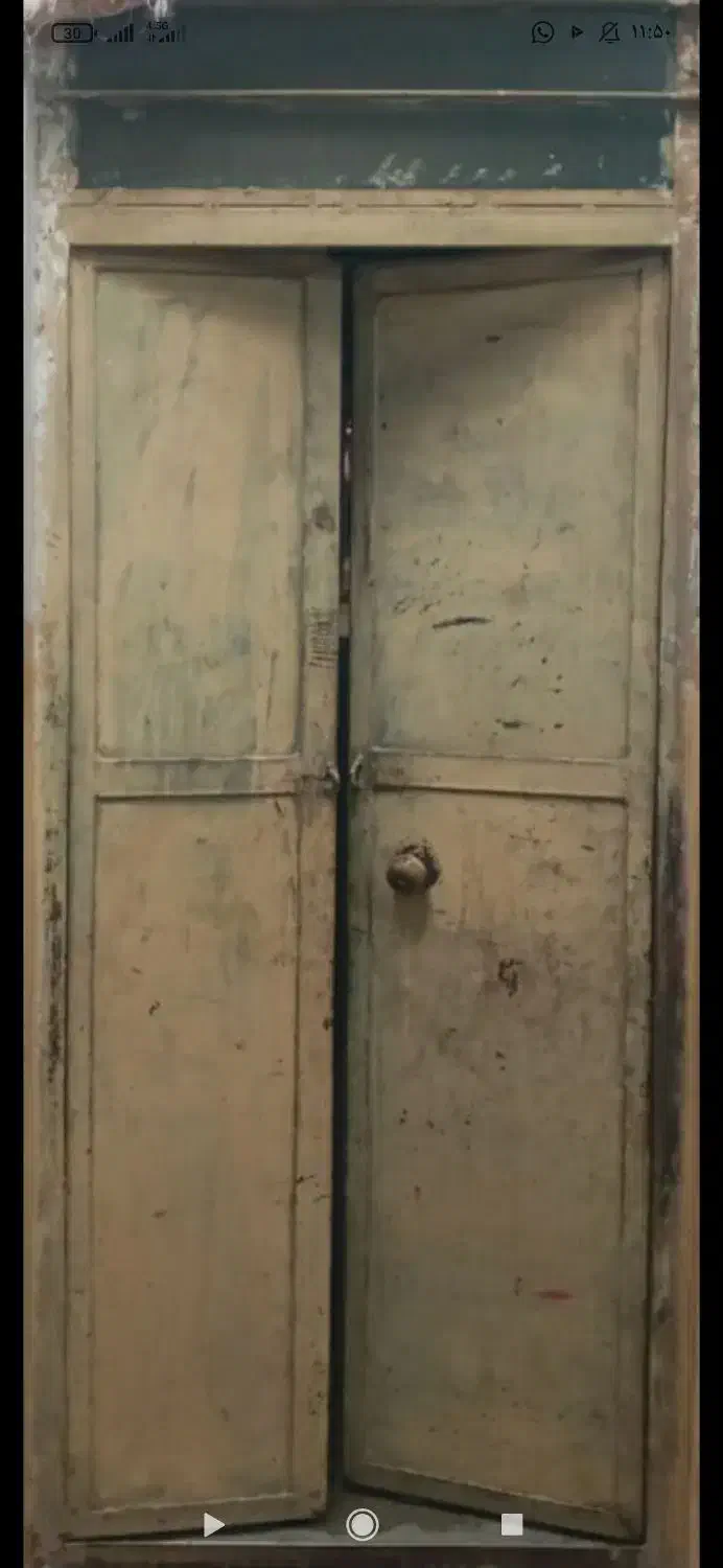 پنجره و درب آهنی با یک تیکه تیرآهن|مصالح و تجهیزات ساختمان|خاش, |دیوار