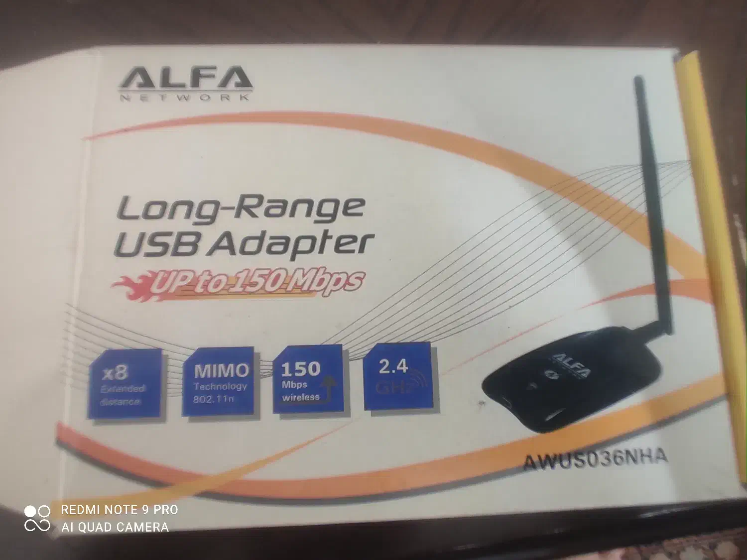 کارت شبکه آلفا AWUS036NHA|مودم و تجهیزات شبکه|اردبیل, |دیوار