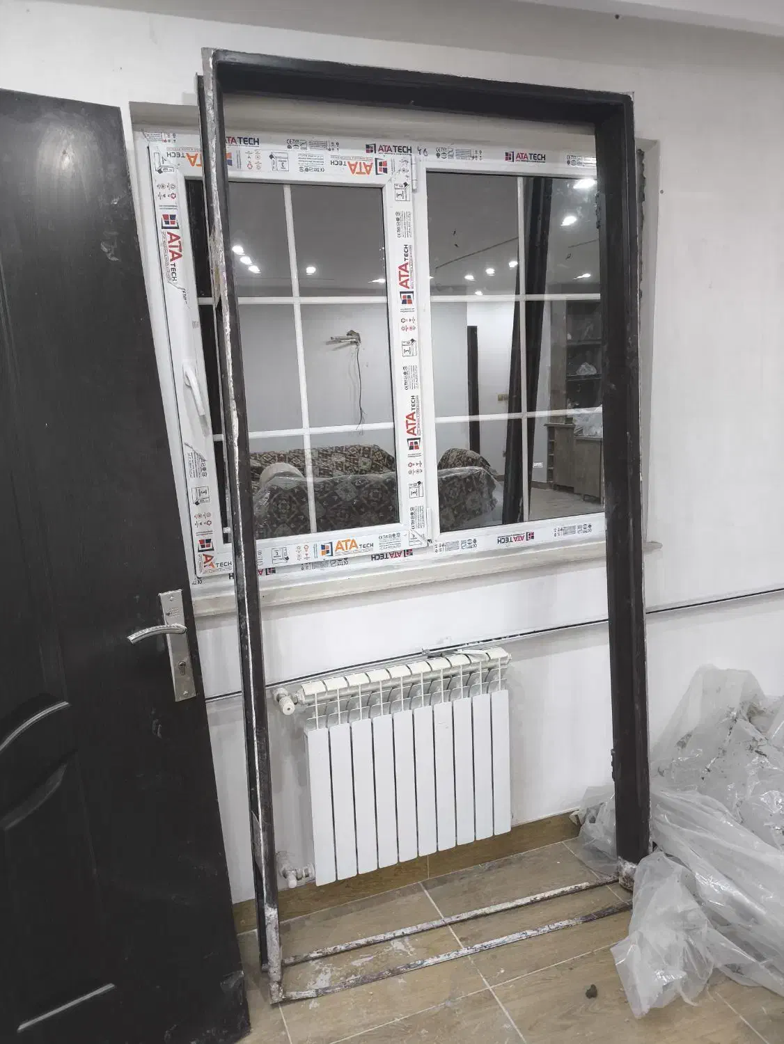 درب و چهارچوب ورودی سالم|مصالح و تجهیزات ساختمان|صومعهسرا, |دیوار