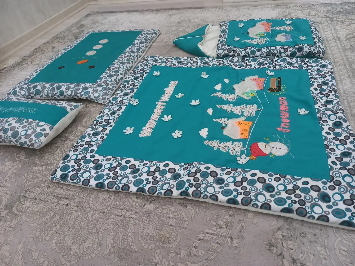 سرویس خواب نوزاد کاملاتمیز ونو.برای دختروپسر|اسباب و اثاث بچه|اردبیل, |دیوار