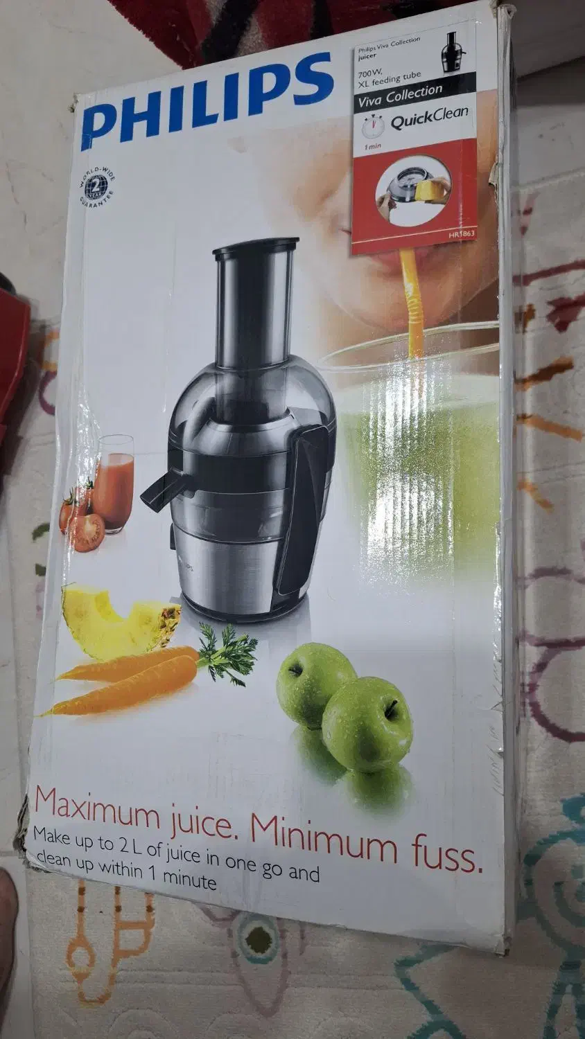 آب میوه گیری Philips|آبمیوه‌گیر و آب‌مرکبات‌گیر|کرج, مصباح|دیوار