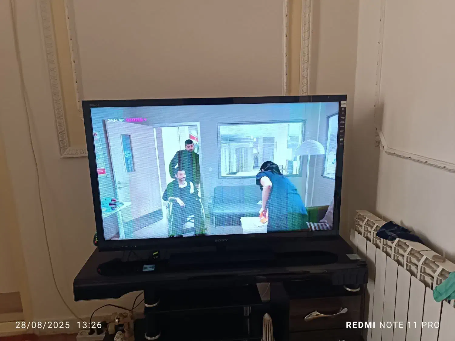 تلویزیون 46 اینچ سونی LED براویا|تلویزیون و پروژکتور|تهران, جنتآباد مرکزی|دیوار