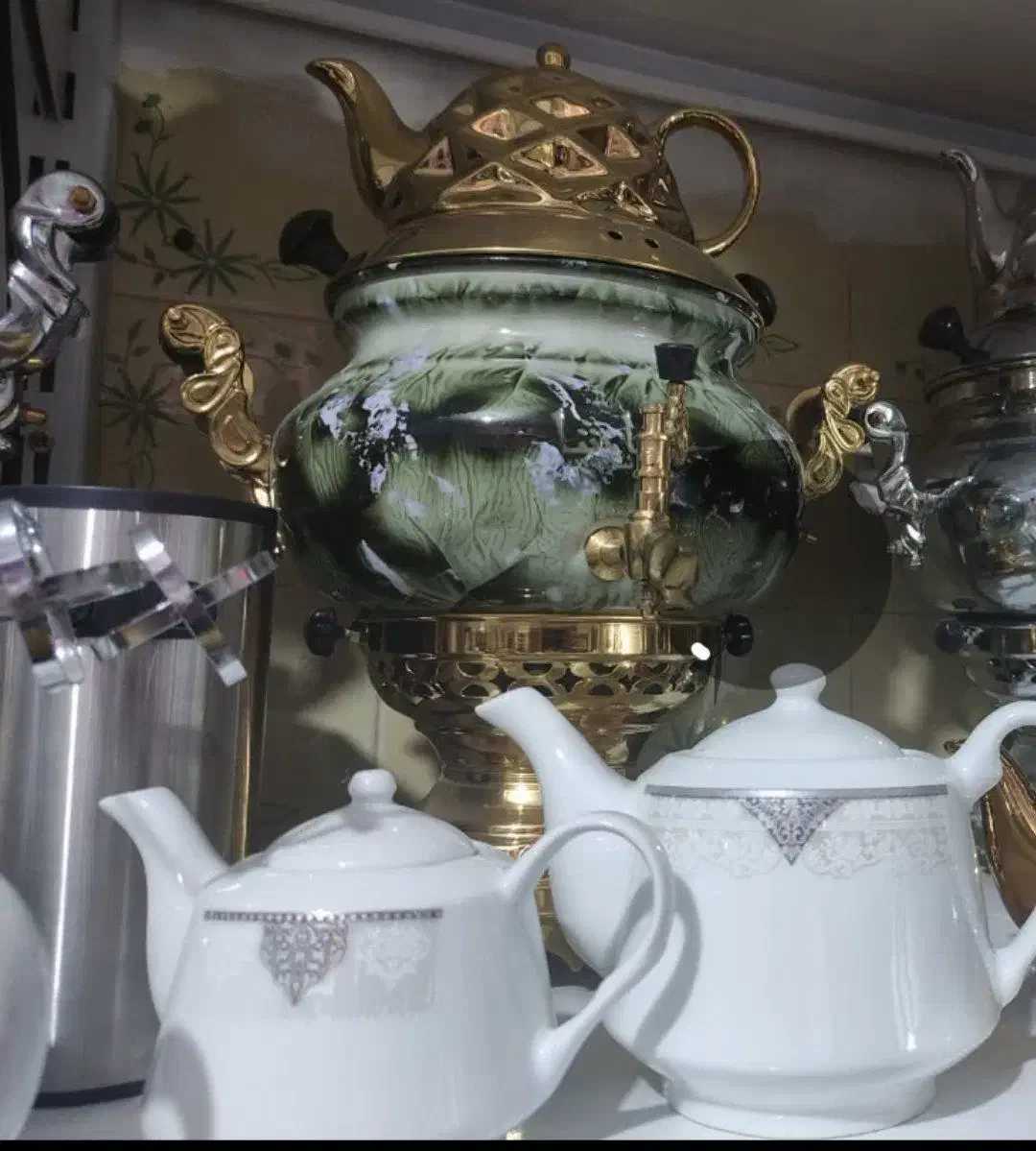 سماور گازی باقیمت استثنایی|سماور، چای‌ساز، قهوه‌ساز|قم, نیروگاه|دیوار