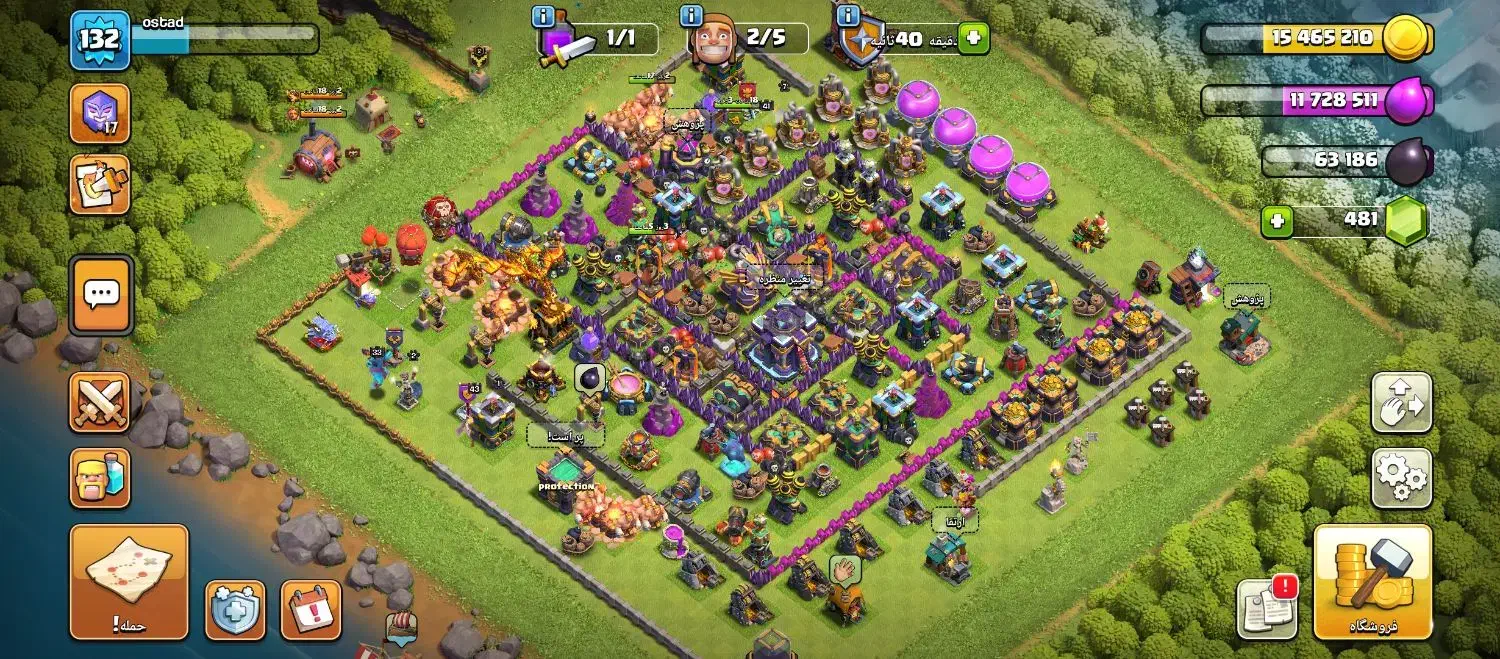 سلام فروش اکانت کلش|کنسول، بازی ویدئویی و آنلاین|گنبد کاووس, |دیوار