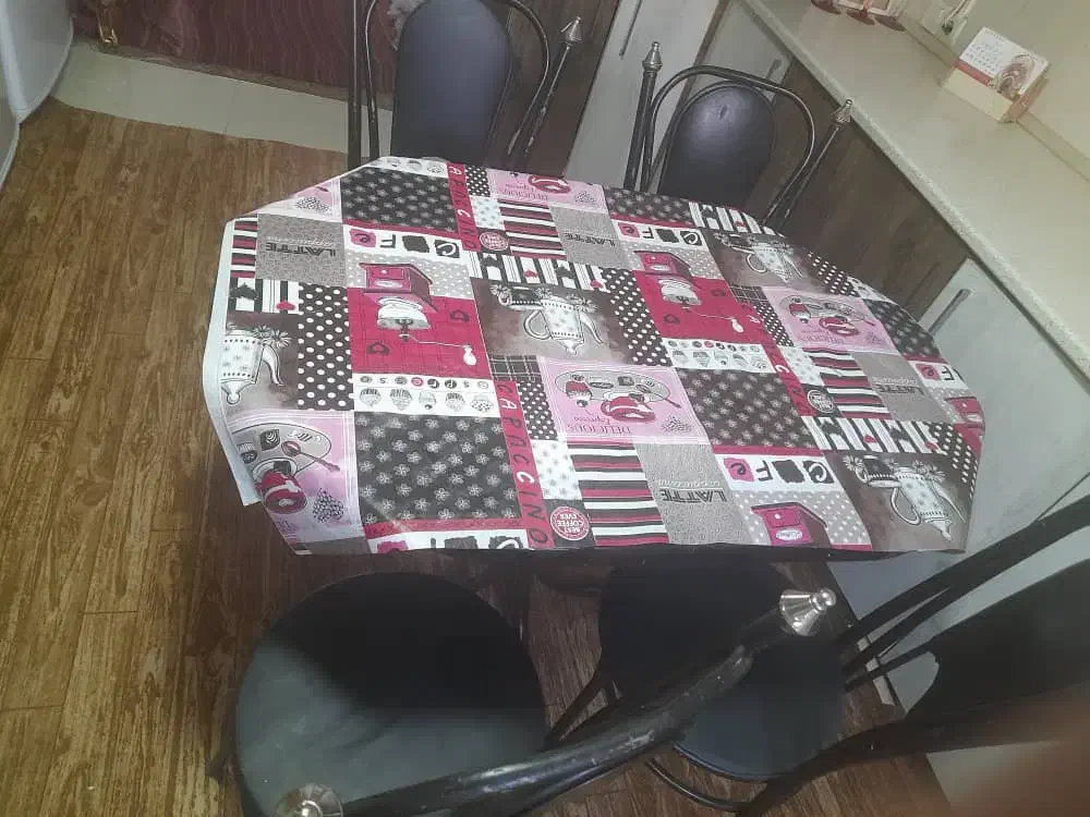 میز نهارخوری ۴ نفره|میز و صندلی غذاخوری|مشکیندشت, |دیوار