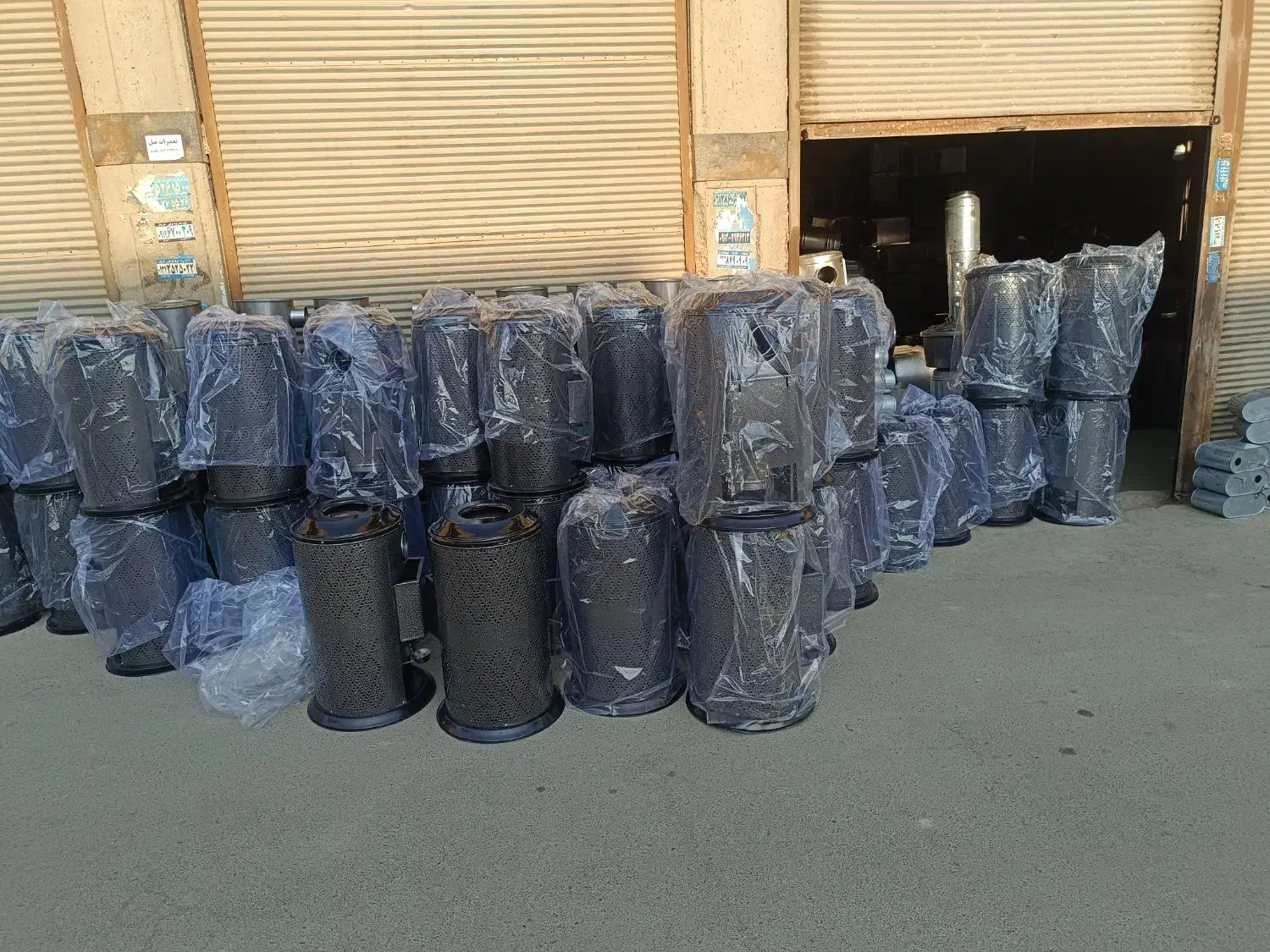 بخاری نفتی رنگ کوره ای|بخاری، هیتر، شومینه|شهریار, شهرک بهاران (ویره)|دیوار