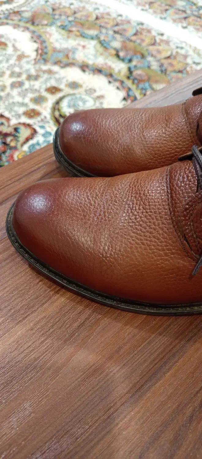 کفش چرمی سایز 41|کیف، کفش، کمربند|قروه, |دیوار