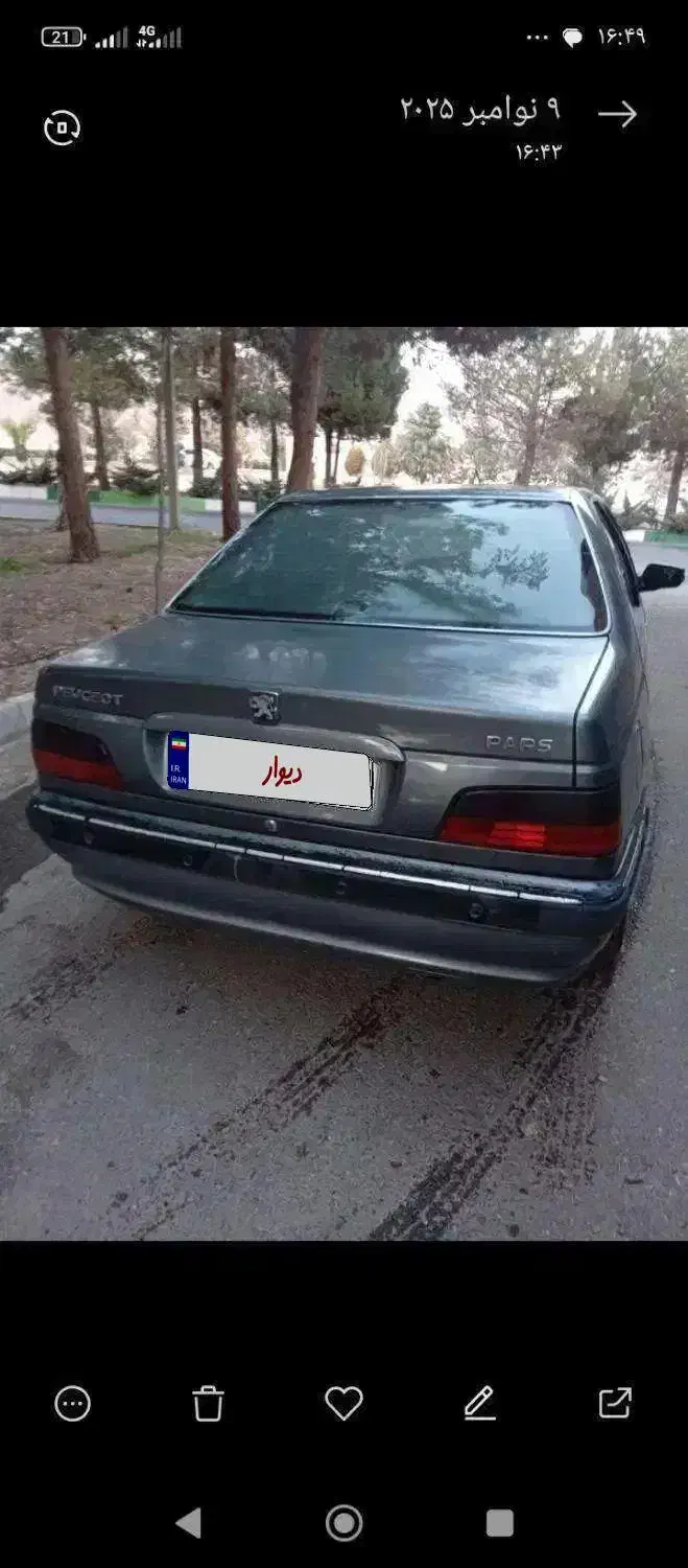 پارس 93 بیرنگ رینگ اسپرت 16فولادی داشبورد سوناتایی|خودرو سواری و وانت|شاهرود, |دیوار