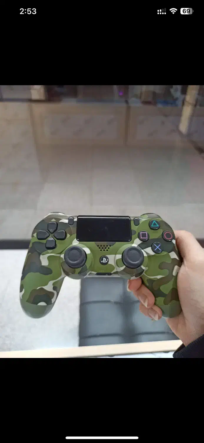 کنترلر ps4 طرح چیریکی در حد نو و سالم (اورجینال)|کنسول، بازی ویدئویی و آنلاین|تهران, لاله زار|دیوار