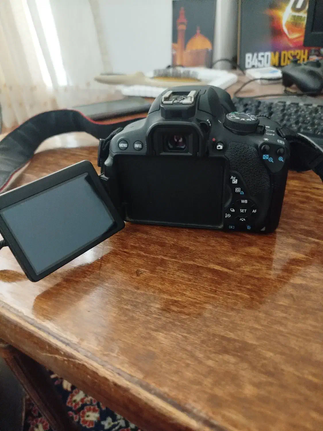 دوربین کنون(canon)مدل 700d|دوربین عکاسی و فیلم‌برداری|فسا, |دیوار