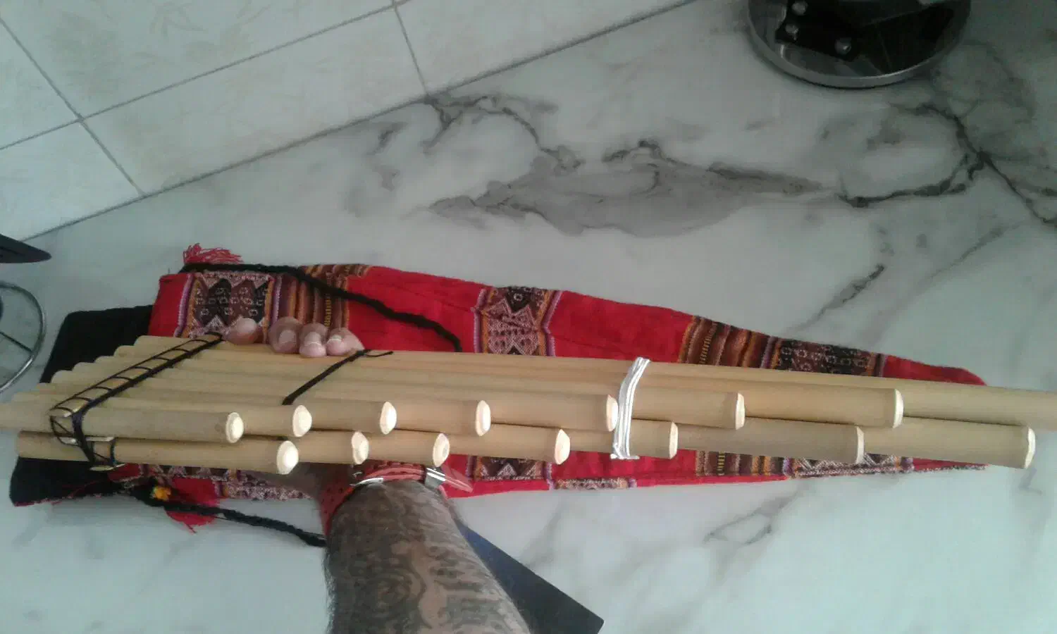 پن فلوت|سازهای بادی|فردیس, فردیس|دیوار