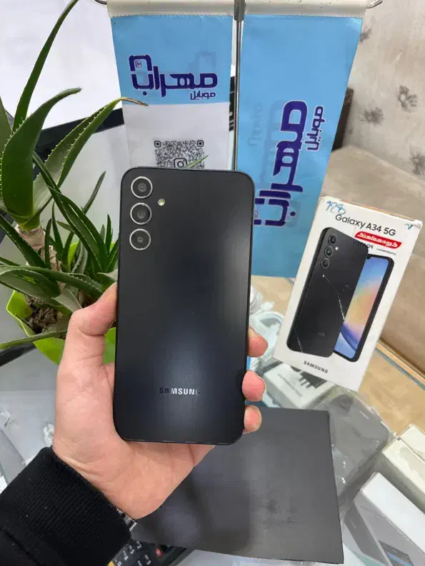 سامسونگ Galaxy A34 5G با حافظه ۱۲۸ گیگابایت رام ۸|موبایل|پاکدشت, پاکدشت (مامازند)|دیوار