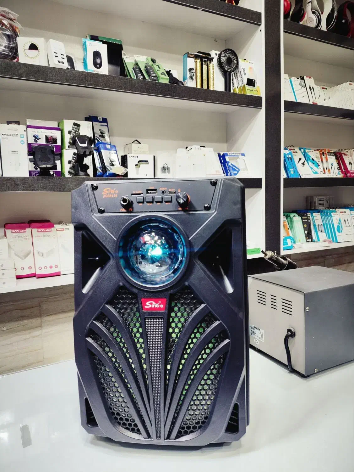 اسپیکر ۸ اینچ به همراه میکروفن|سیستم صوتی خانگی|کرمان, |دیوار