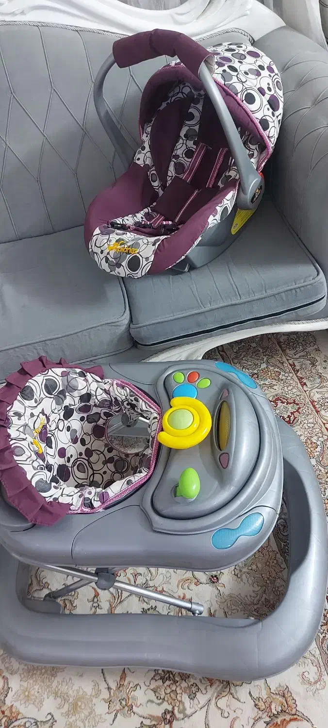 ست کریرو روروئک و آغوش|کالسکه و لوازم جانبی|قم, پامنار|دیوار