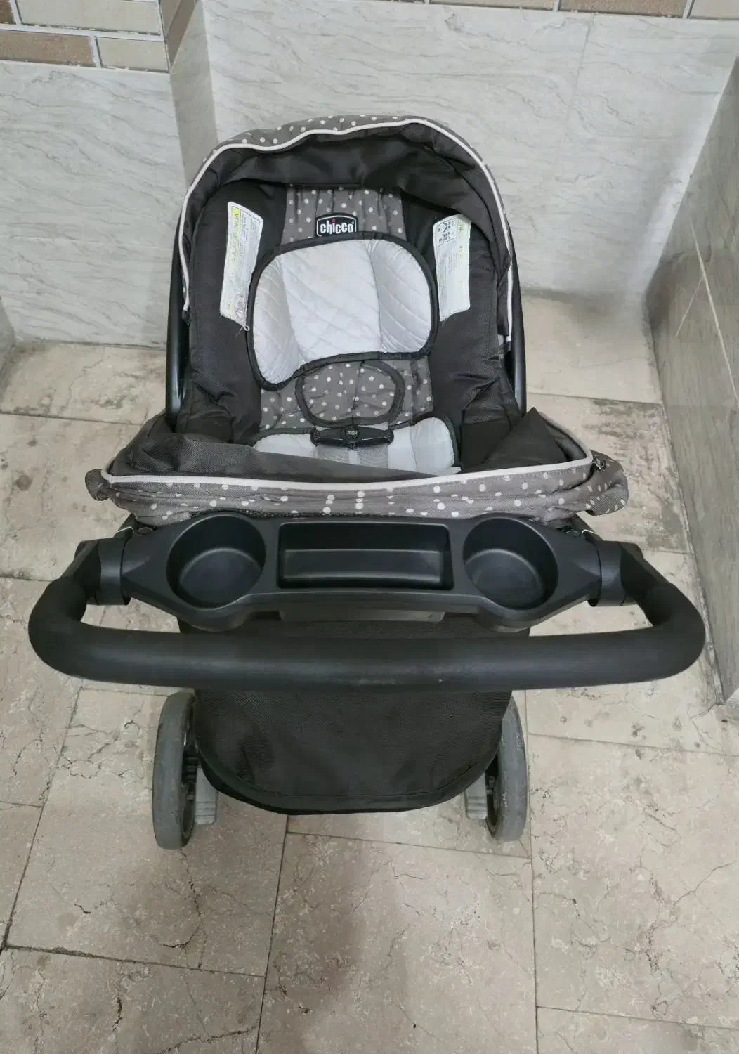 فروش کالسکه کریر چیکو اورجینال در حد نو|کالسکه و لوازم جانبی|تهران, دهکده المپیک|دیوار