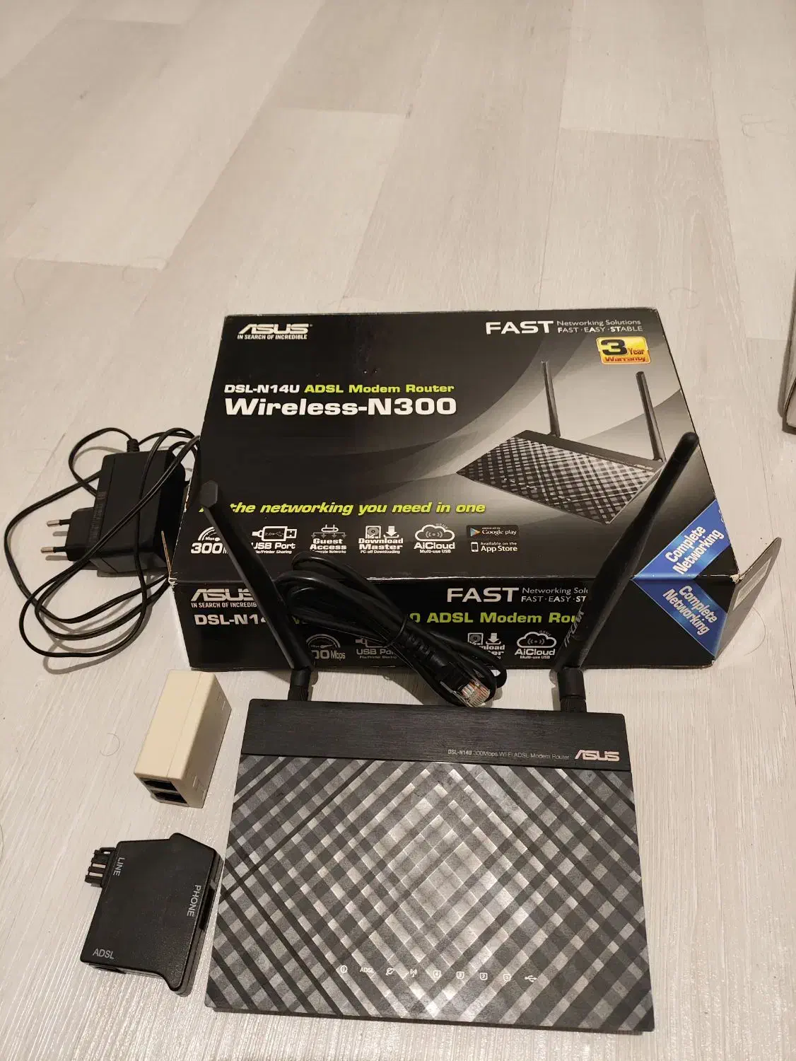 مودم ایسوس مودم لئوپارد|مودم و تجهیزات شبکه|رشت, علی آباد|دیوار