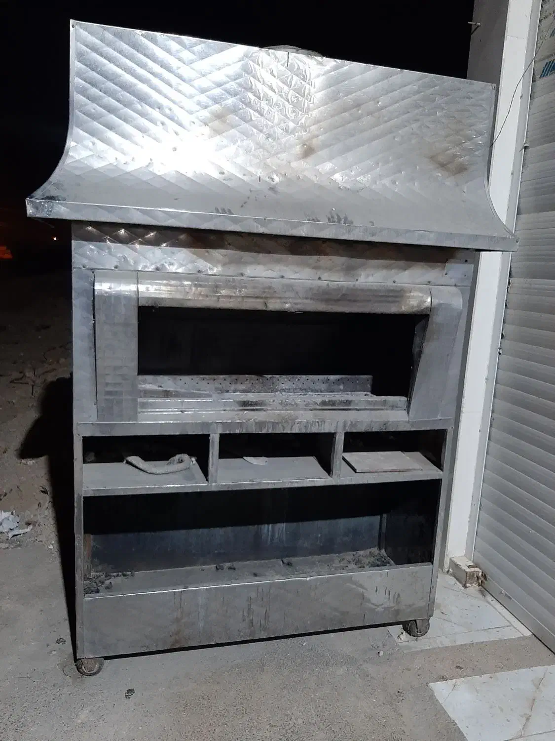 فروش منقل ایستاده .تمام استیل|ظروف پخت‌وپز|چیتاب, |دیوار