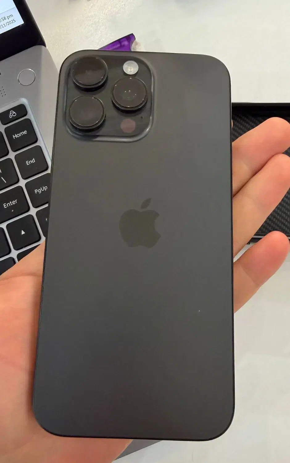 Iphone 16 pro max ریجستر شده دو سیم|موبایل|لاهیجان, گلستان|دیوار