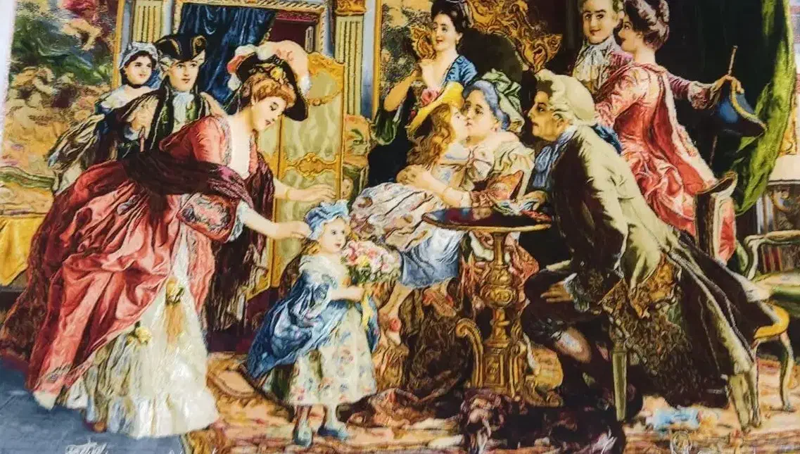 تابلو فرش تولدمادربزرگ|تابلو فرش|تبریز, |دیوار