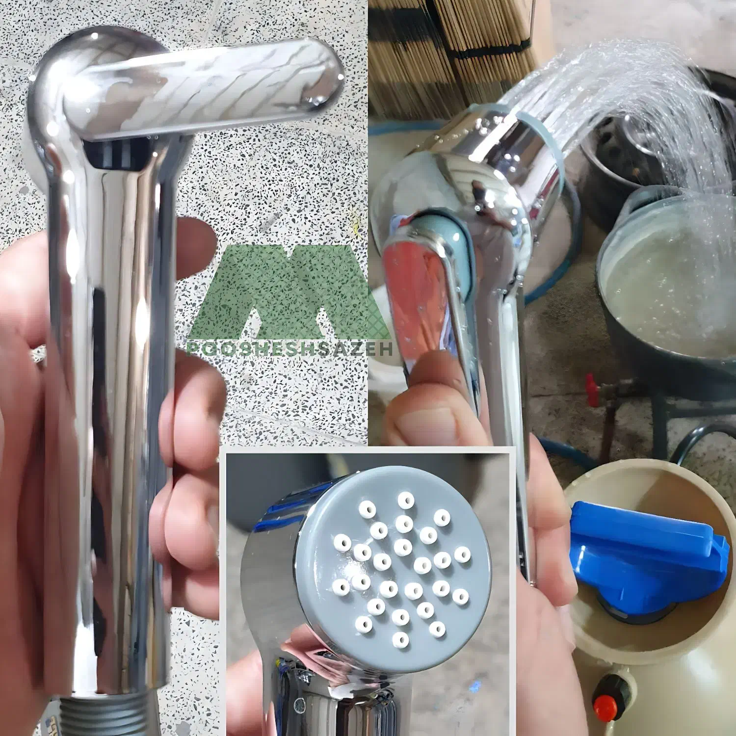 دوش مسافرتی سفر کمپ ، بی نیاز از برق و باطری|کوهنوردی و کمپینگ|فریدون‌کنار, |دیوار