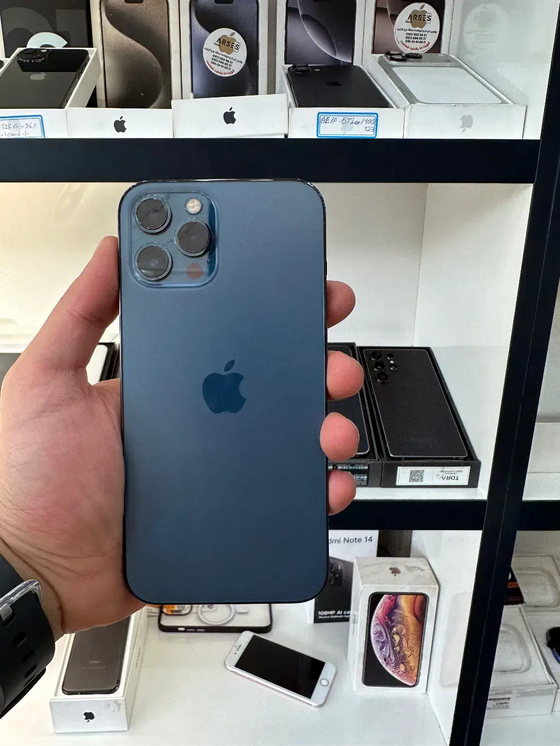 iphone 12 pro max blue|موبایل|کرج, گوهردشت|دیوار