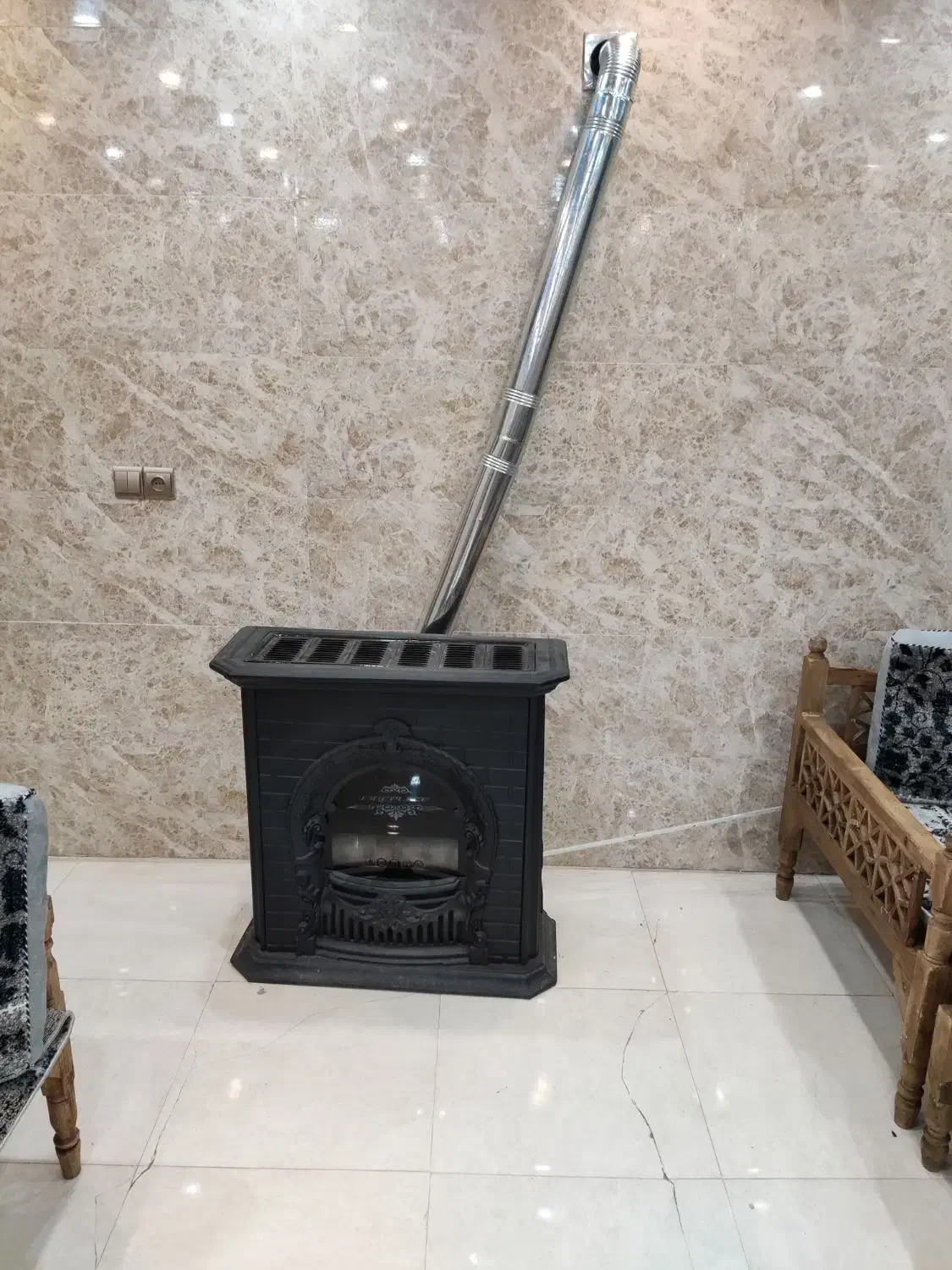 فروش دو عدد بخاری در حد نو|بخاری، هیتر، شومینه|کهک, |دیوار