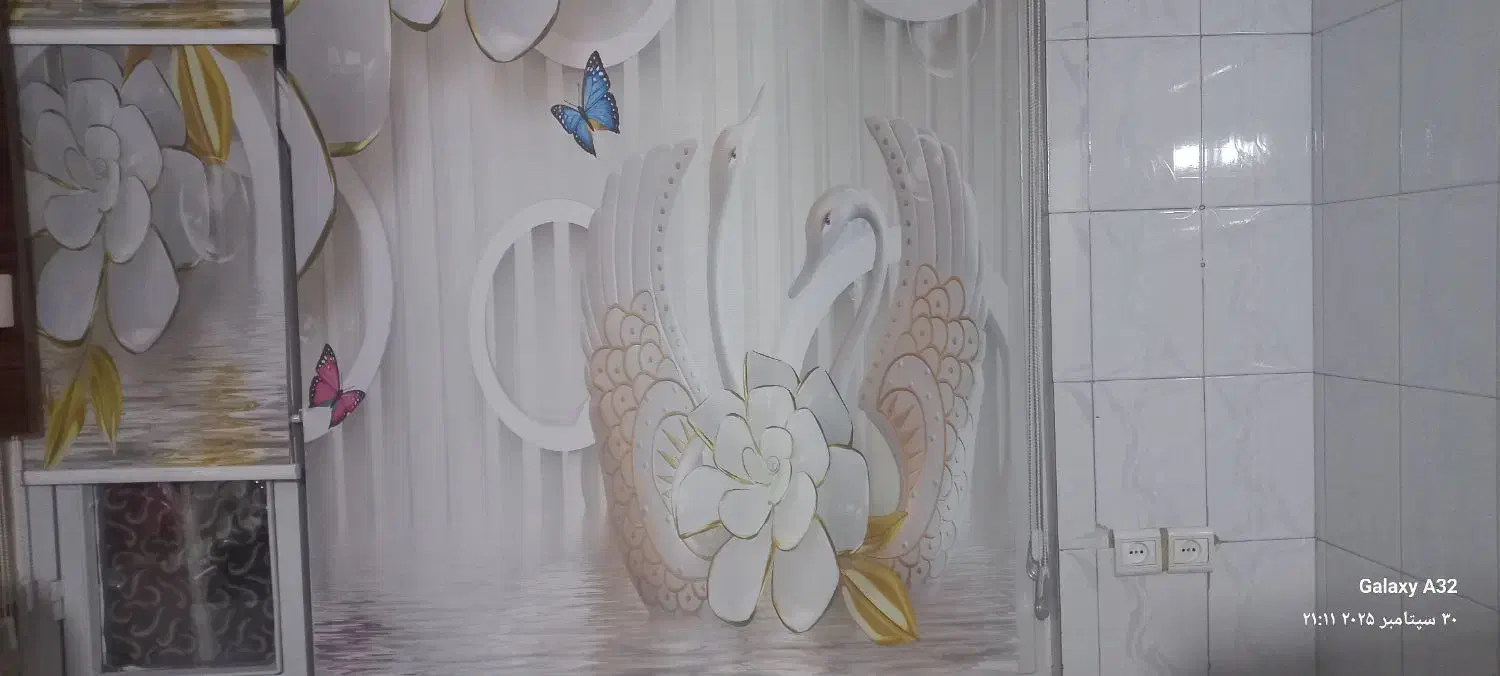 پرده سالم درحد نو.بدون هیچ ایرادی به شرط .|پرده، رانر، رومیزی|قرچک, پارس سرام|دیوار