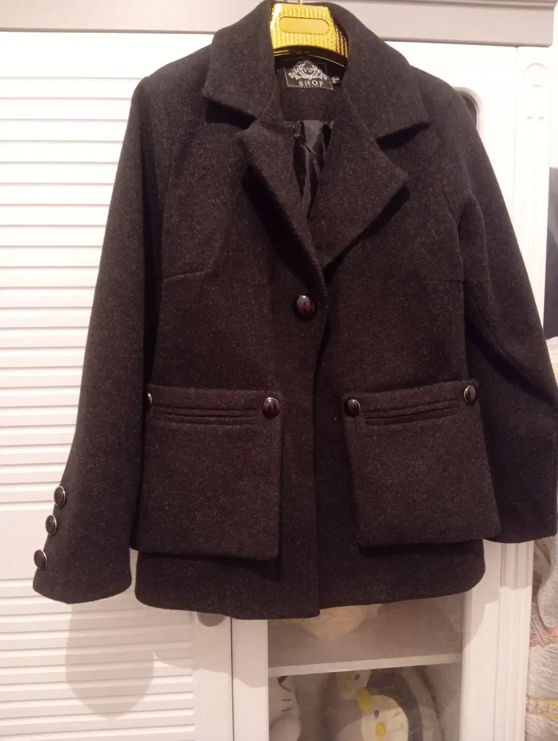 پالتو فوتر کاملا نو|لباس|هشترود, |دیوار