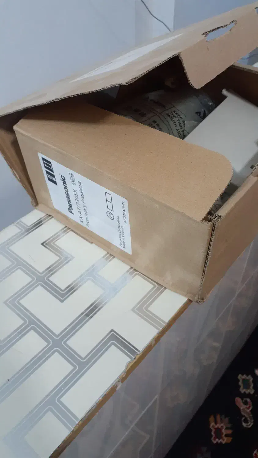 گوشی تلفن ثابت پاناسونیک سانترال|تلفن رومیزی|تهران, راه آهن|دیوار