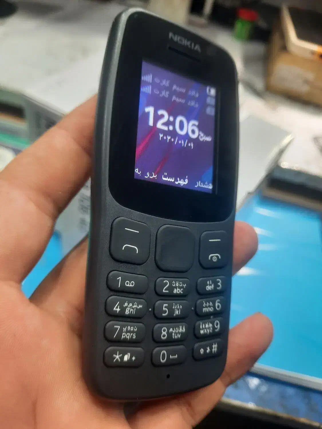 گوشی نوکیا 106 دو سیمکارت فعال سالم تمیز پلمپ|موبایل|بندر کنگان, |دیوار