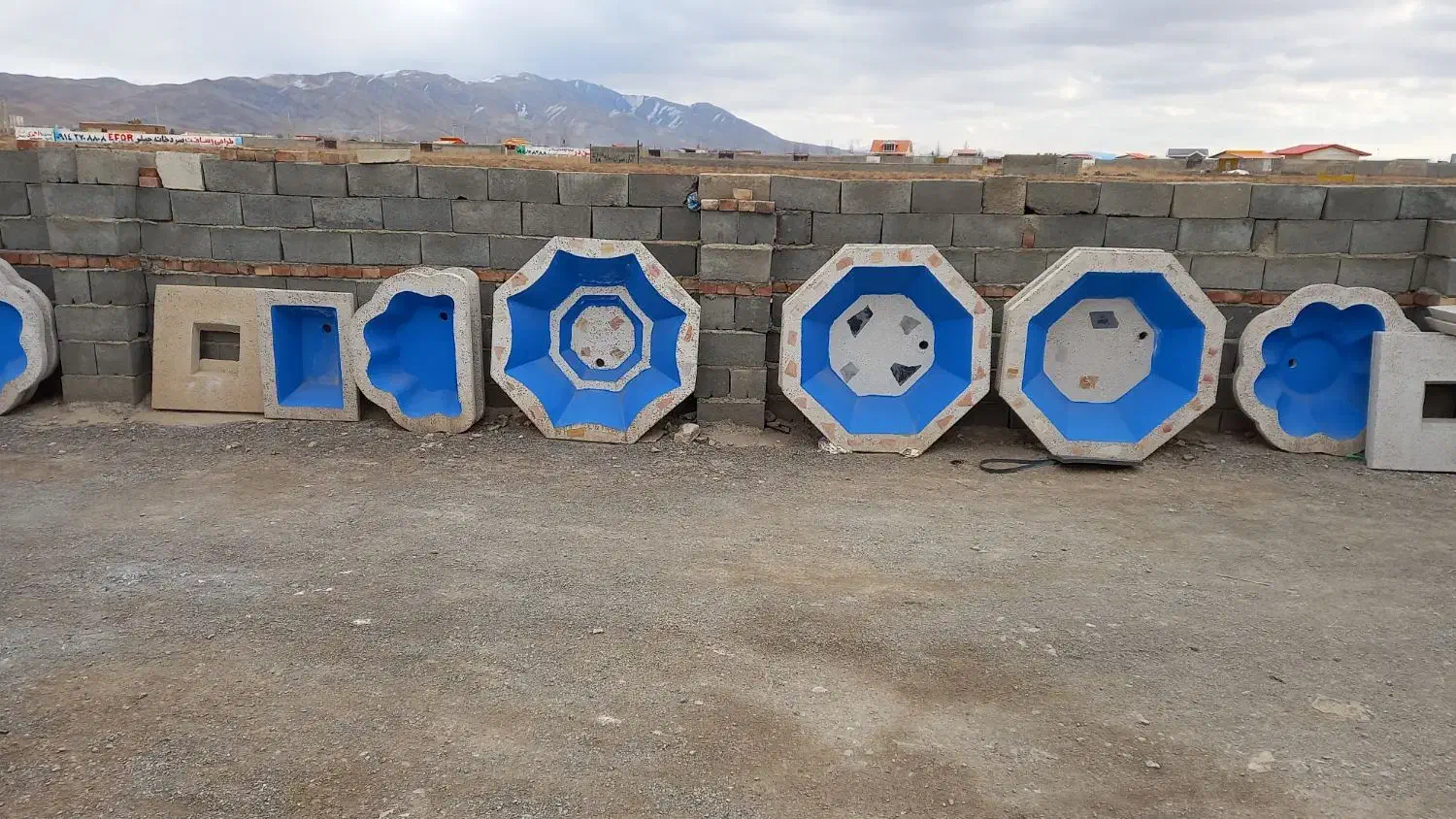 آبنما وحوض|عمدهفروشی|صوفیان, |دیوار