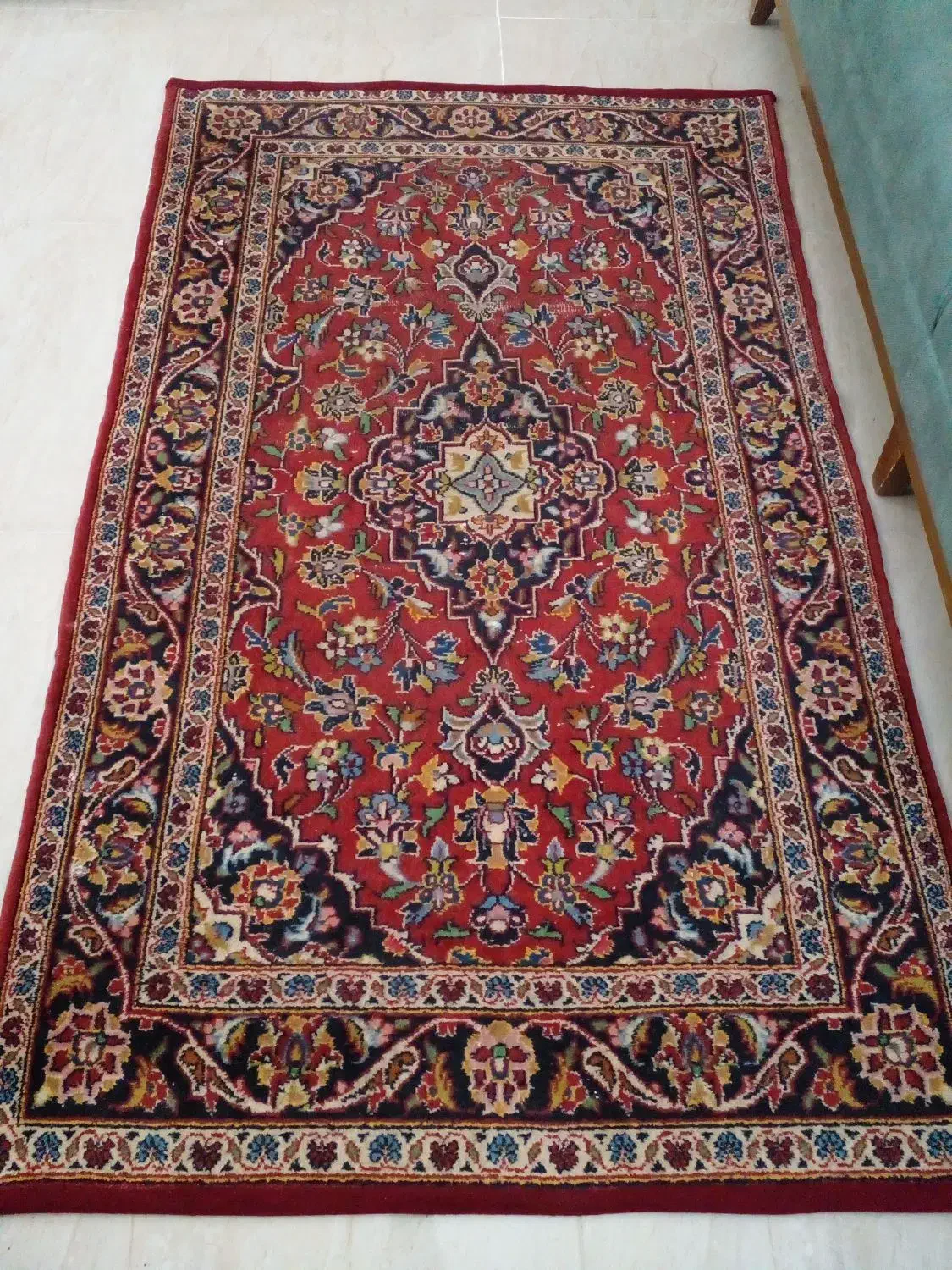 قالی دستبافت کاشان|فرش|ارومیه, |دیوار