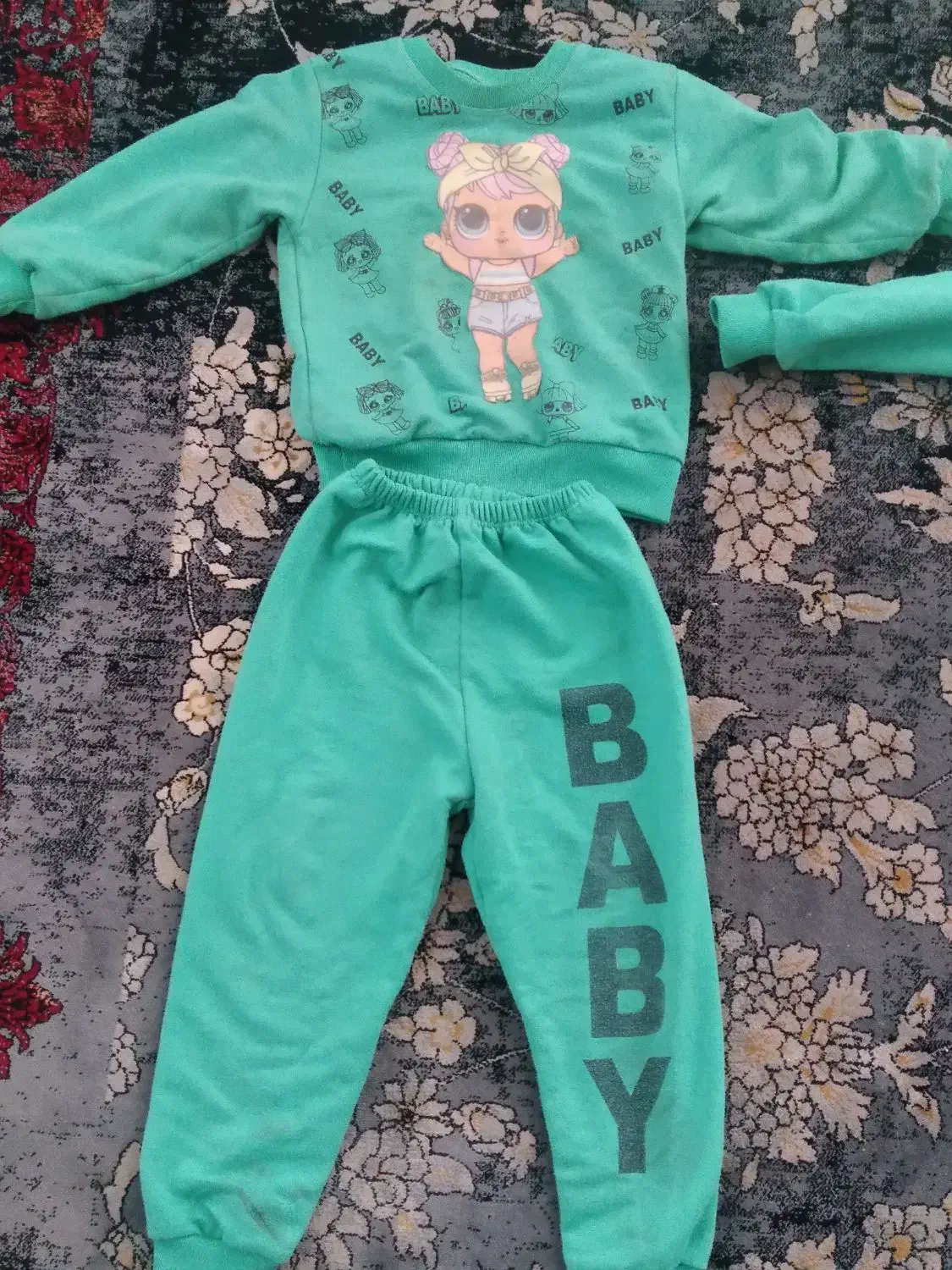 دو دست بلوزوشلوار دخترانە .سایز ۲سال تا ۶ سال|لباس|مریوان, |دیوار