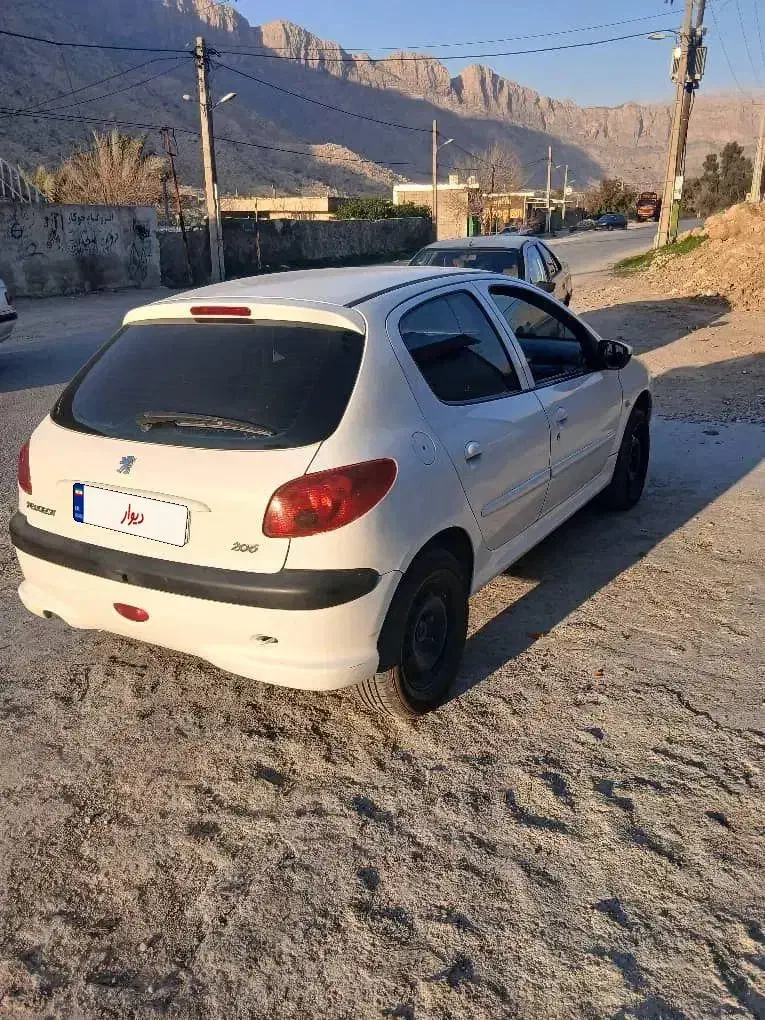 206 تیپ 2 مدل 91|خودرو سواری و وانت|کازرون, |دیوار