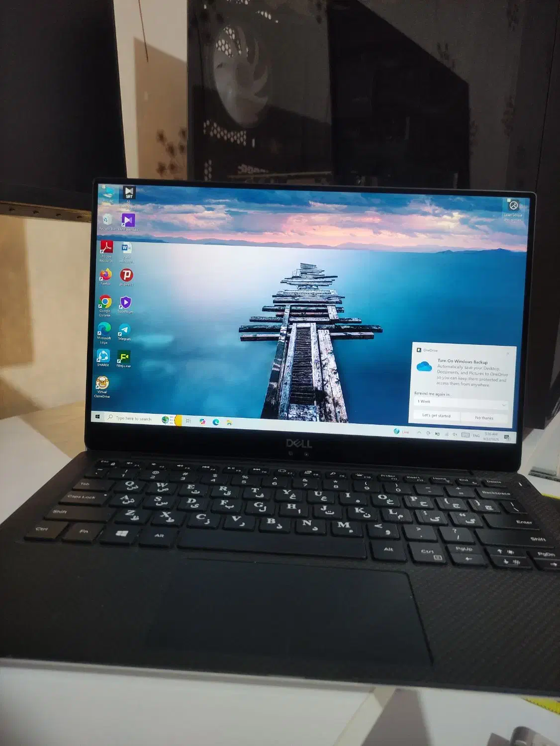 لپتاپ dell صفحه لمسی مناسب برای ظریف پسندان|رایانه همراه|ابهر, |دیوار