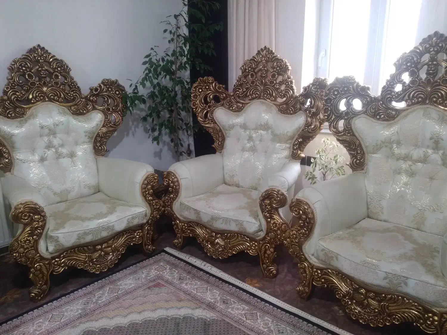 مبل سلطنتی|مبلمان خانگی و میز عسلی|نوشین شهر, |دیوار