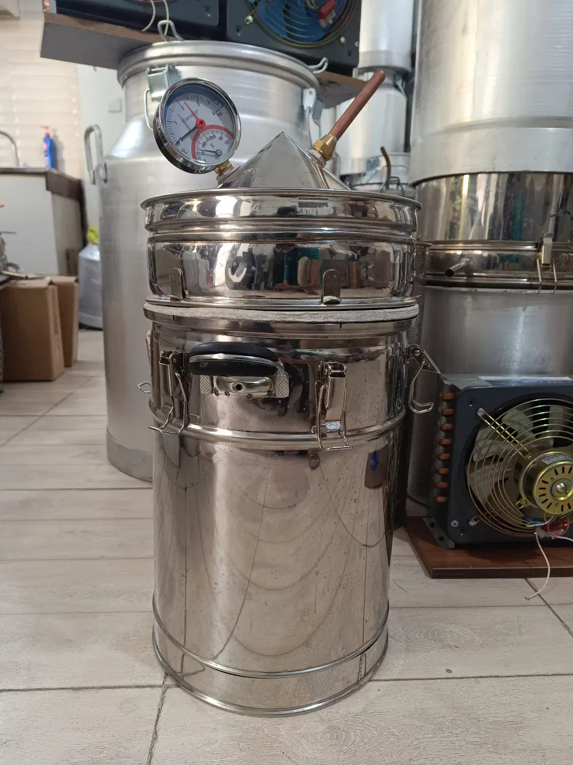 زودپز گلابگیر عرقگیری عرق گیرگیری دیگ دستگاه تقطیر|عمده‌فروشی|تهران, خزانه|دیوار